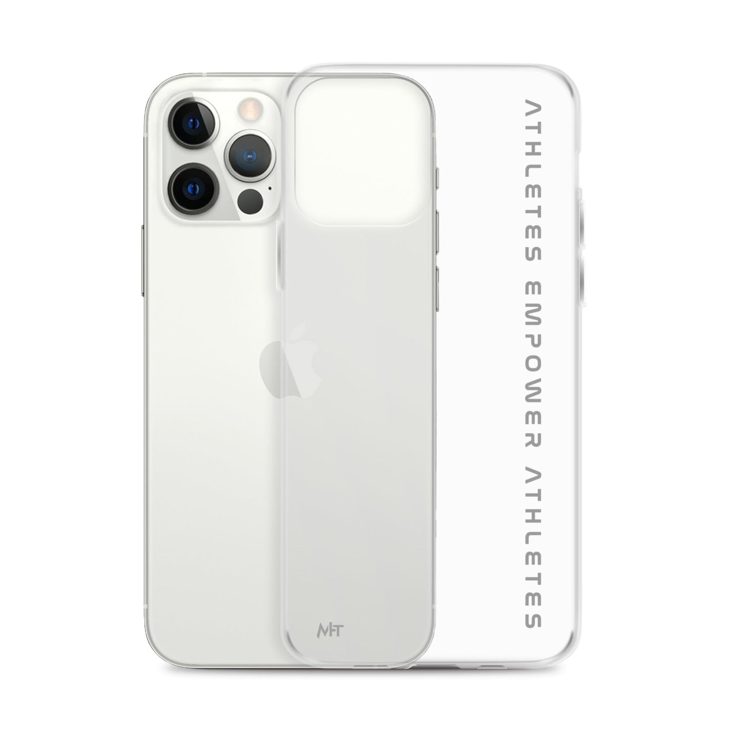 Athletes Empower Athletes - Clear Case for iPhone® by DarkByteGear