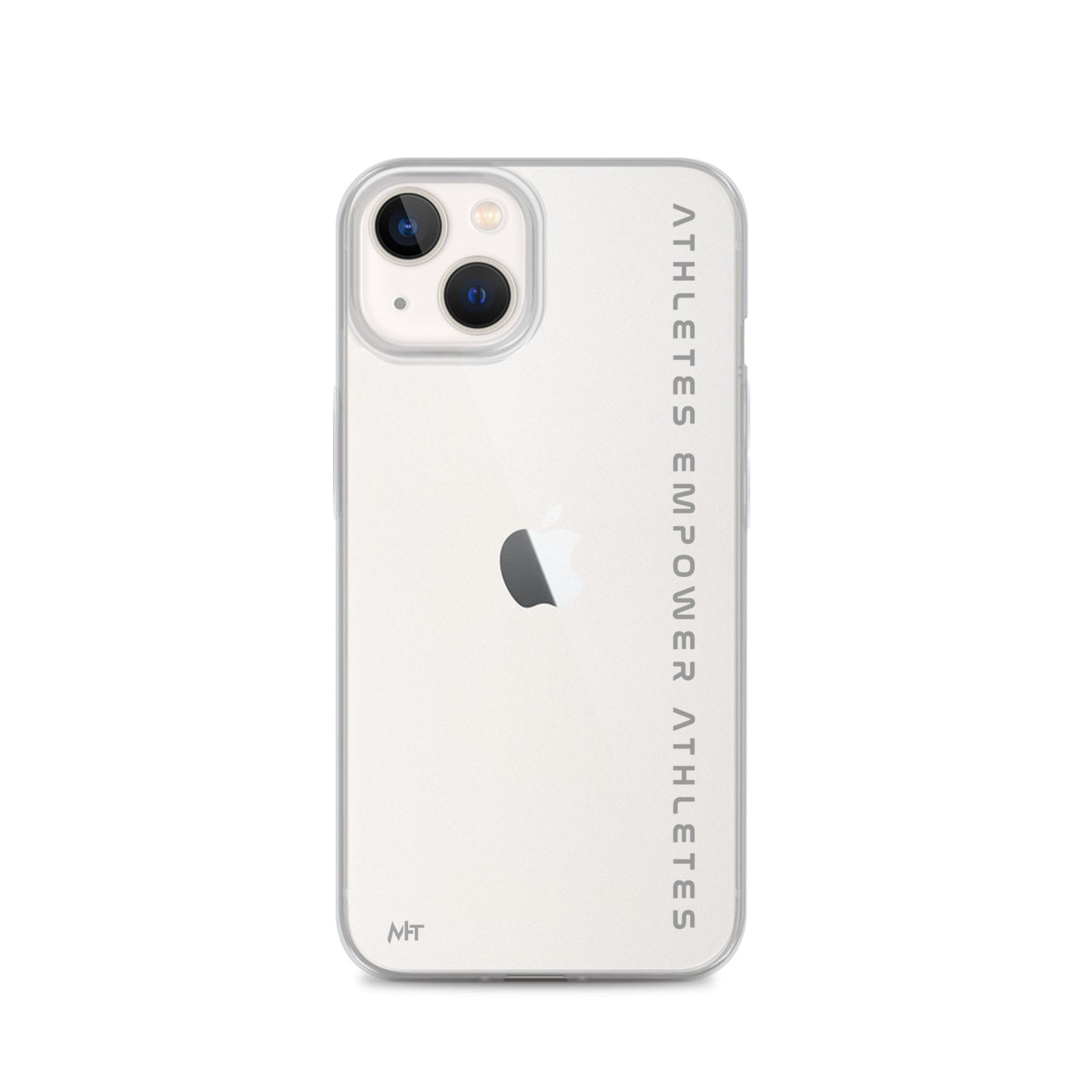 Athletes Empower Athletes - Clear Case for iPhone® by DarkByteGear