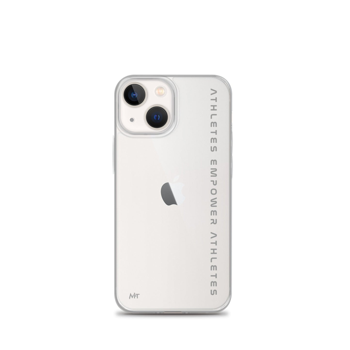 Athletes Empower Athletes - Clear Case for iPhone® by DarkByteGear