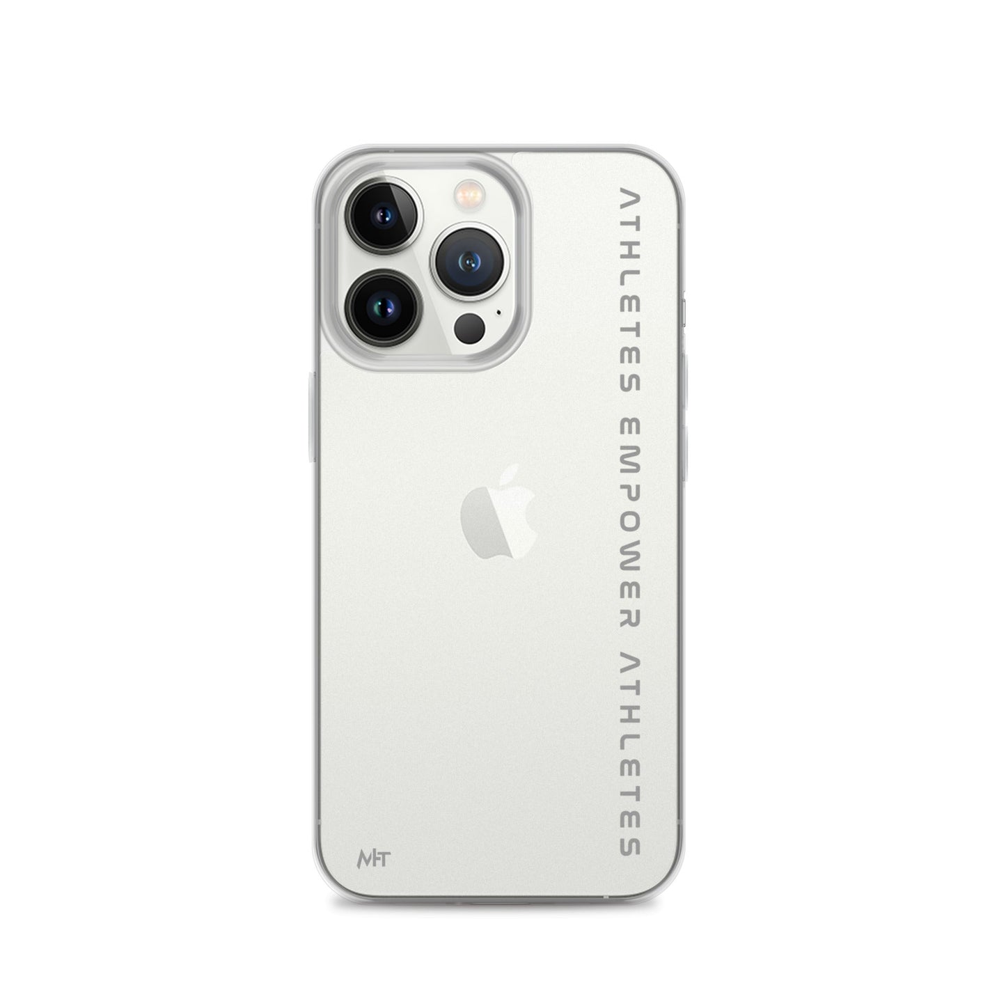 Athletes Empower Athletes - Clear Case for iPhone® by DarkByteGear