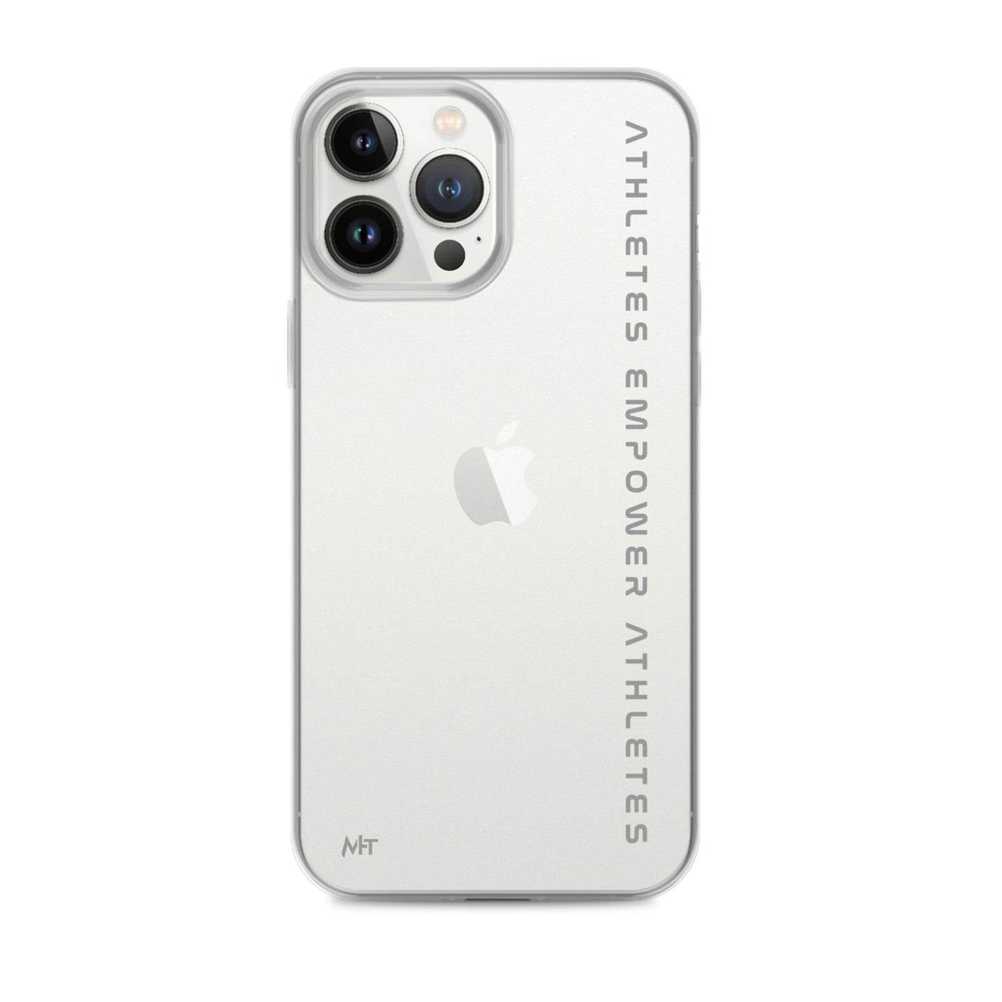 Athletes Empower Athletes - Clear Case for iPhone® by DarkByteGear