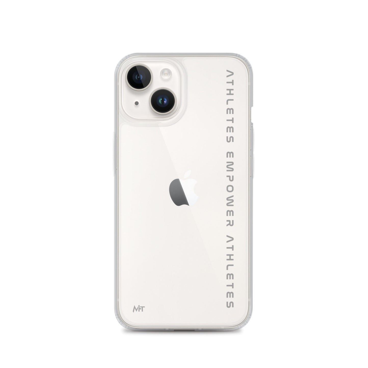Athletes Empower Athletes - Clear Case for iPhone® by DarkByteGear