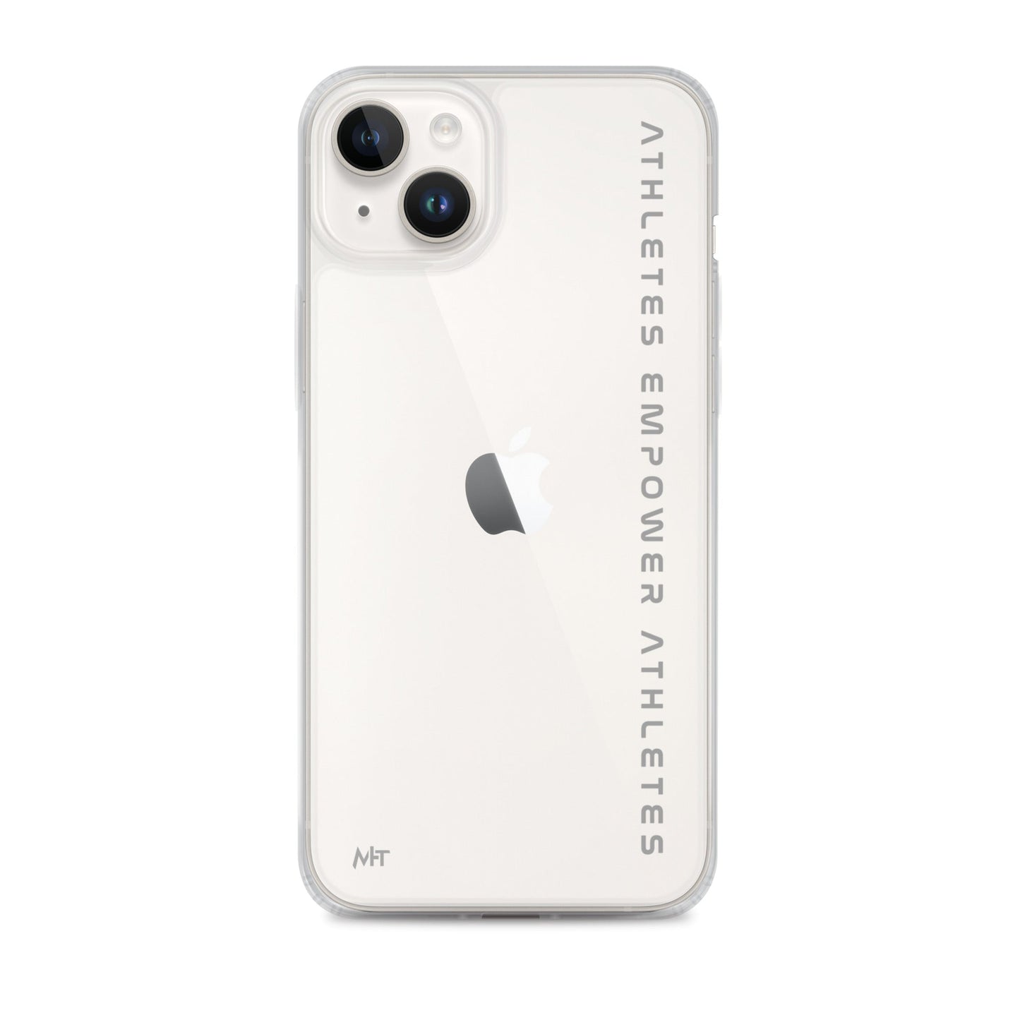 Athletes Empower Athletes - Clear Case for iPhone® by DarkByteGear