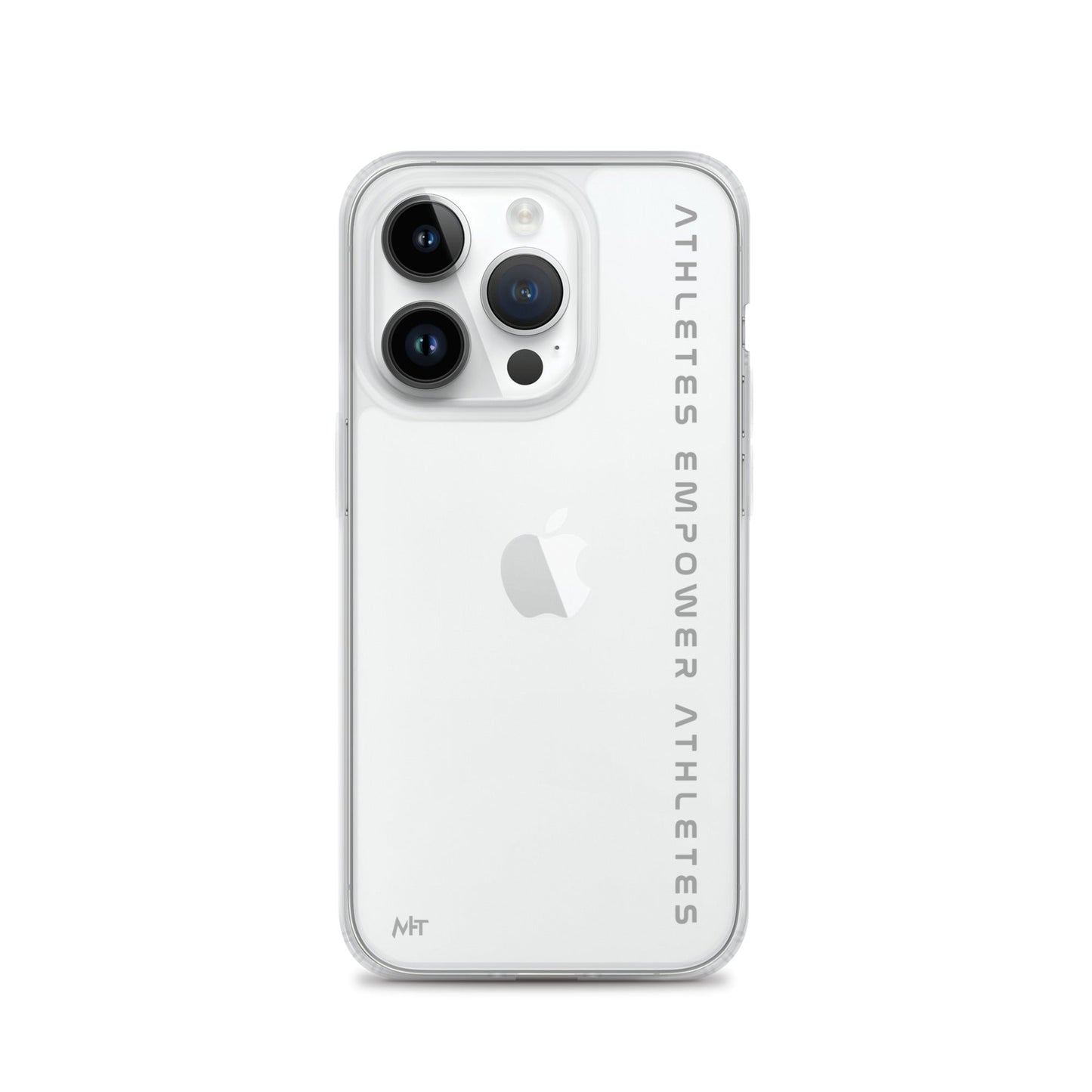 Athletes Empower Athletes - Clear Case for iPhone® by DarkByteGear
