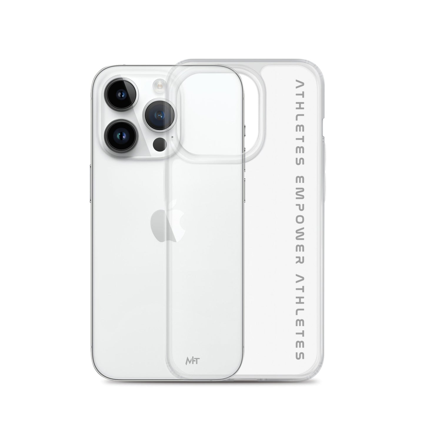 Athletes Empower Athletes - Clear Case for iPhone® by DarkByteGear