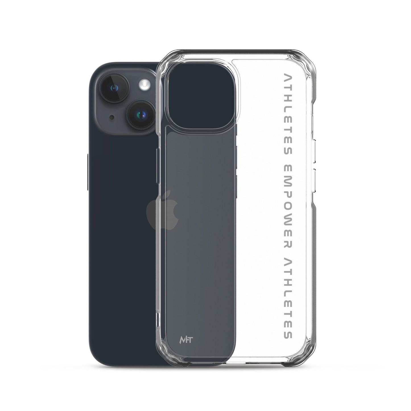 Athletes Empower Athletes - Clear Case for iPhone® by DarkByteGear
