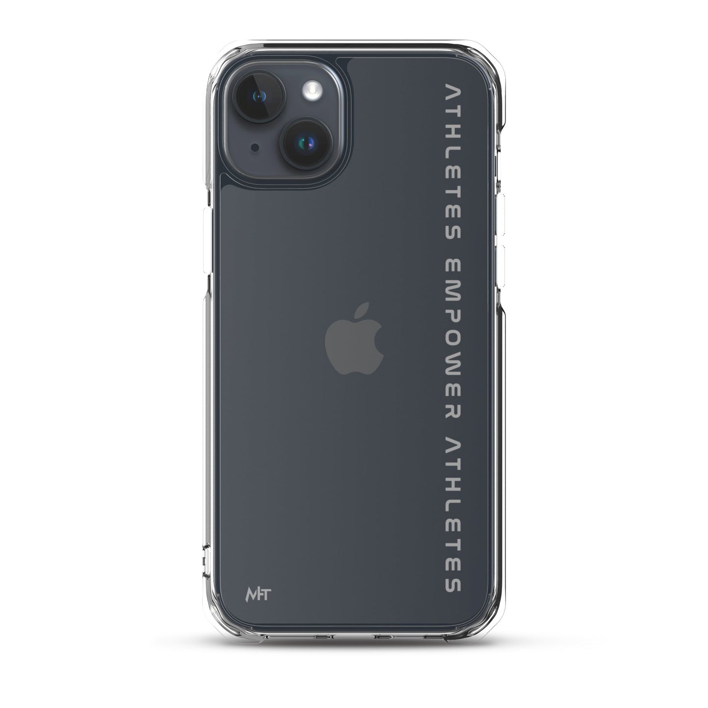 Athletes Empower Athletes - Clear Case for iPhone® by DarkByteGear