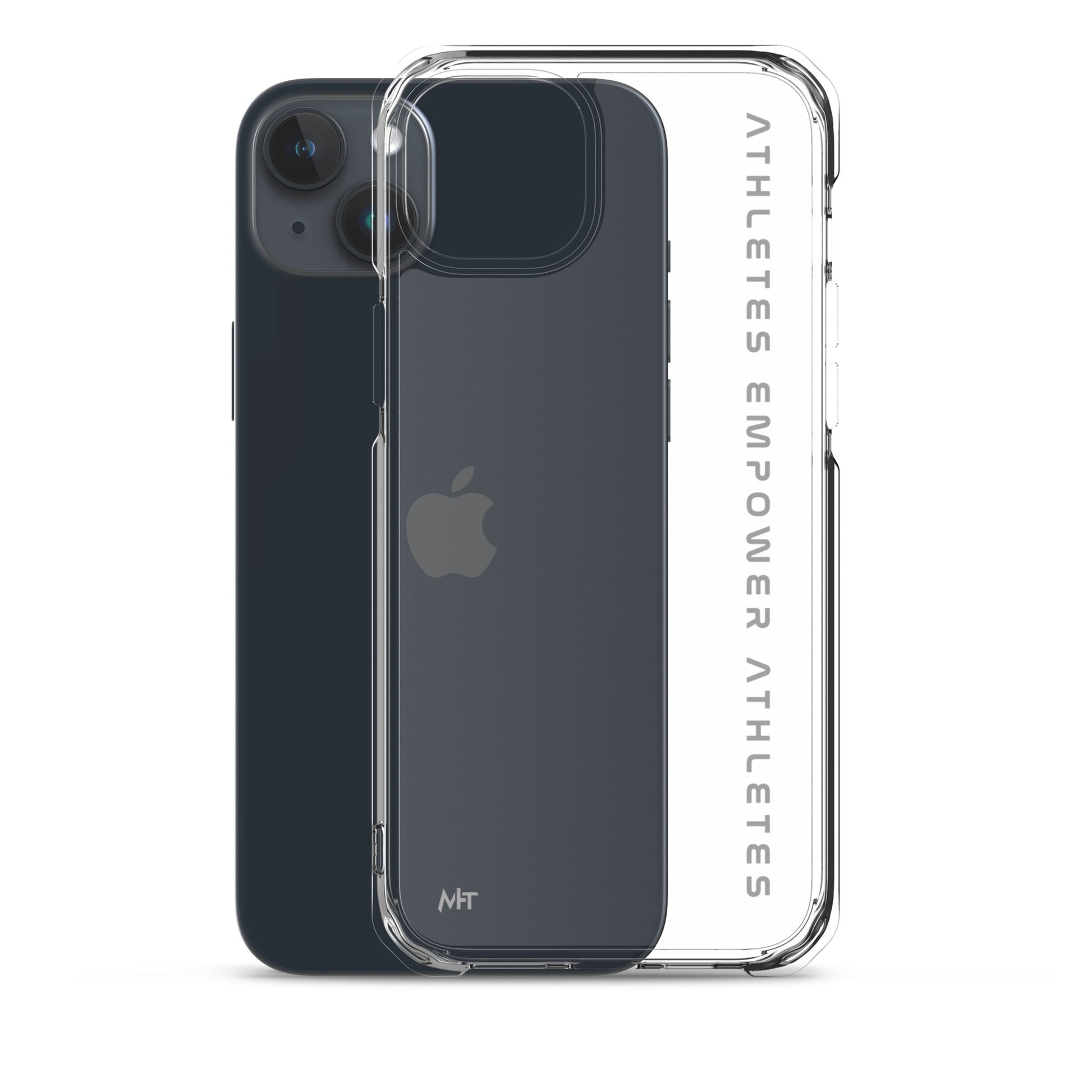 Athletes Empower Athletes - Clear Case for iPhone® by DarkByteGear
