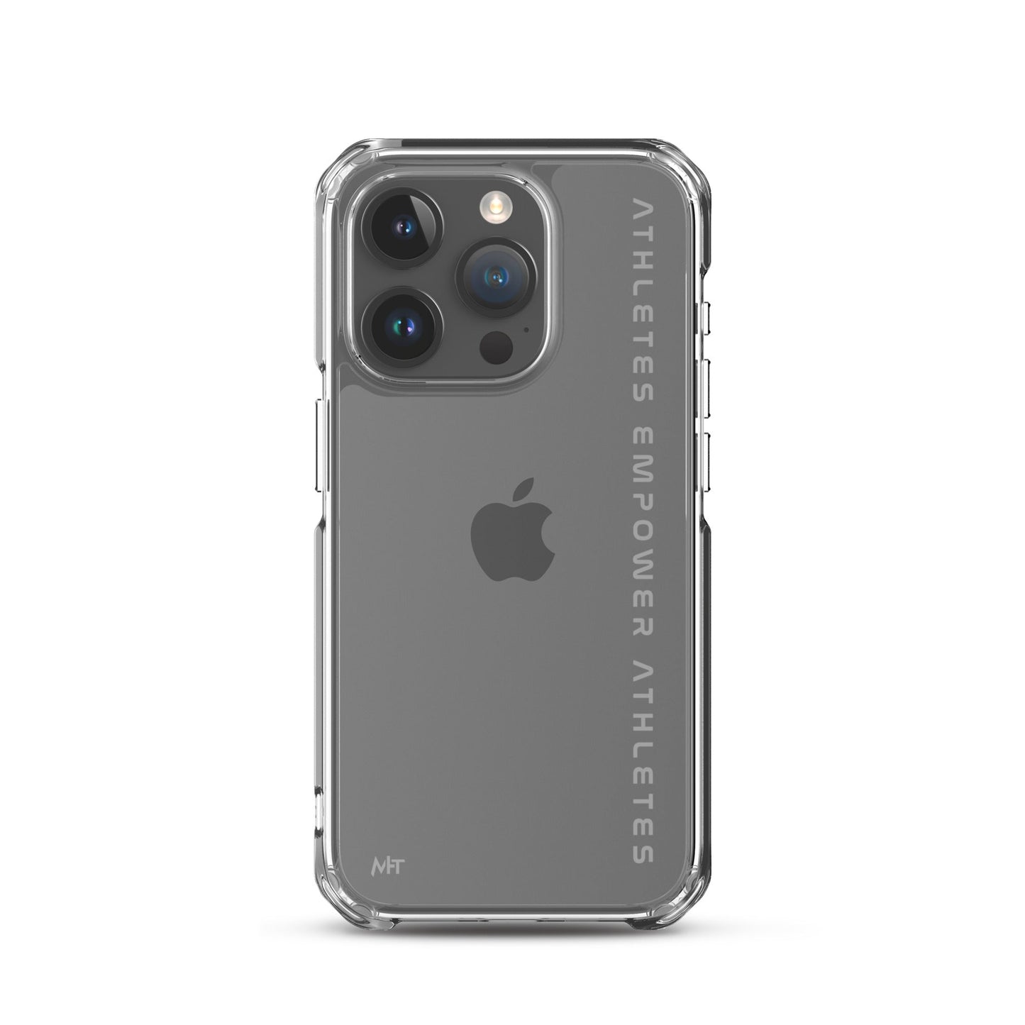 Athletes Empower Athletes - Clear Case for iPhone® by DarkByteGear