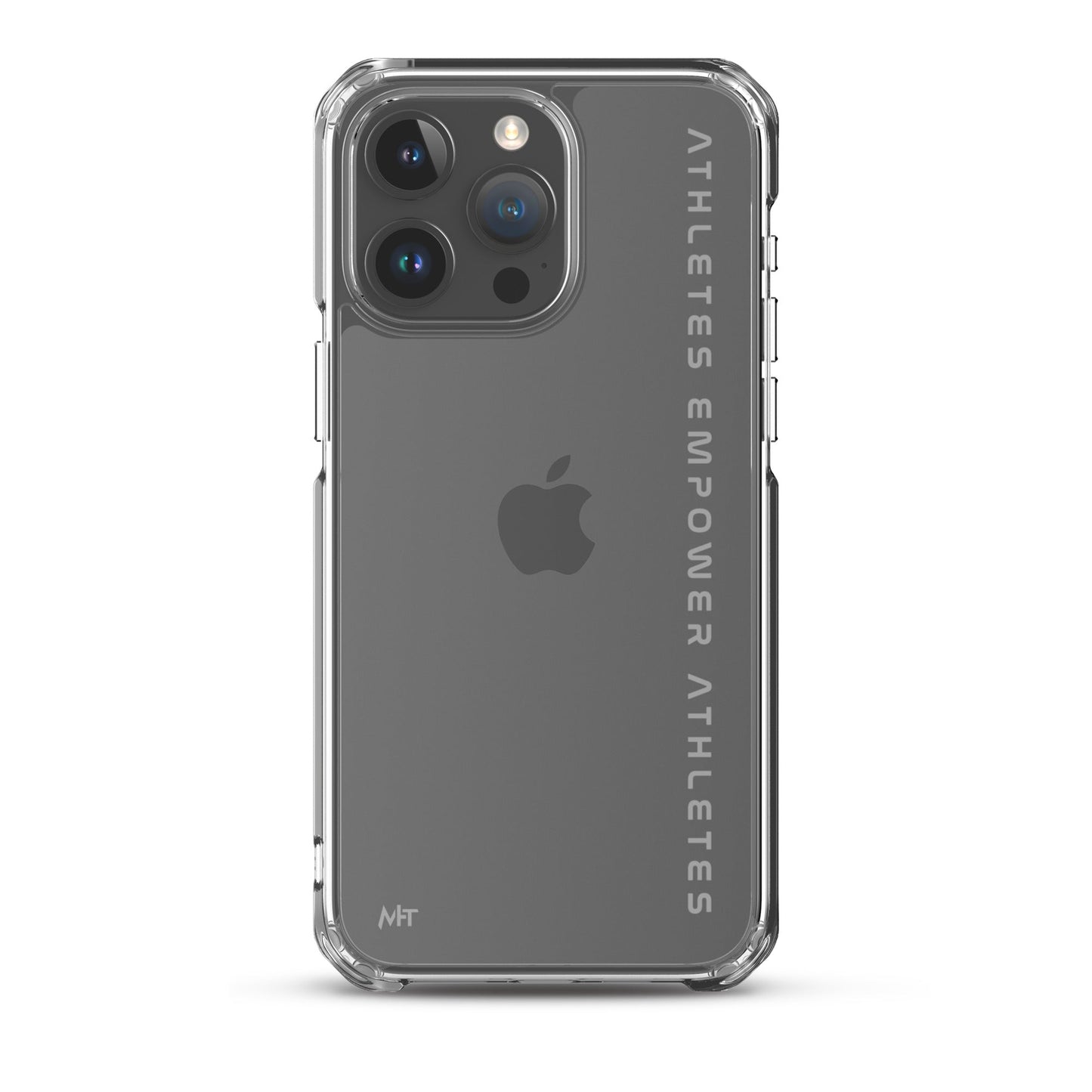 Athletes Empower Athletes - Clear Case for iPhone® by DarkByteGear