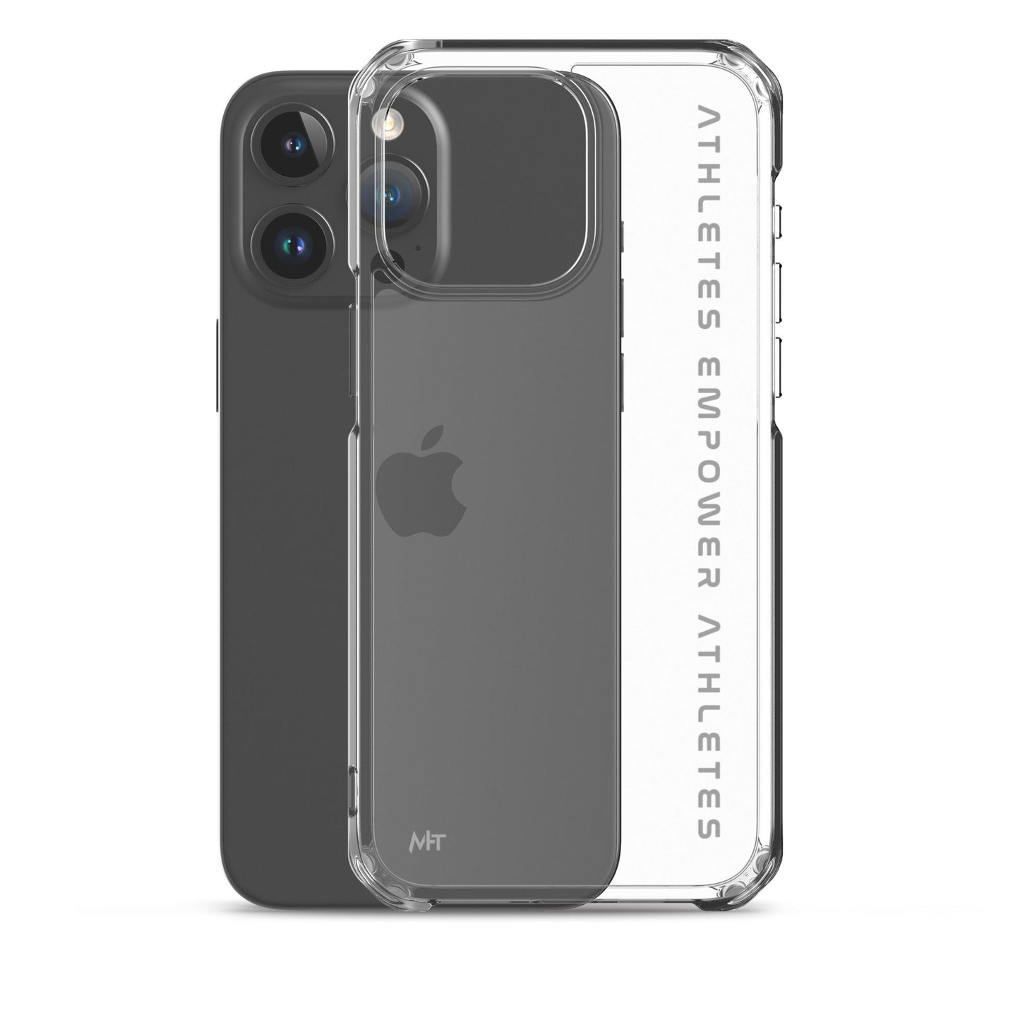 Athletes Empower Athletes - Clear Case for iPhone® by DarkByteGear