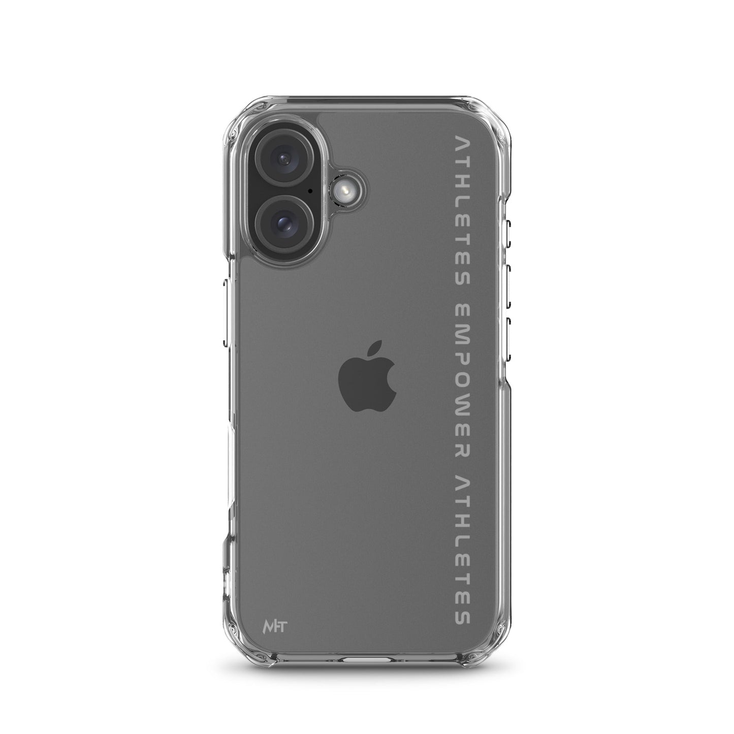 Athletes Empower Athletes - Clear Case for iPhone® by DarkByteGear