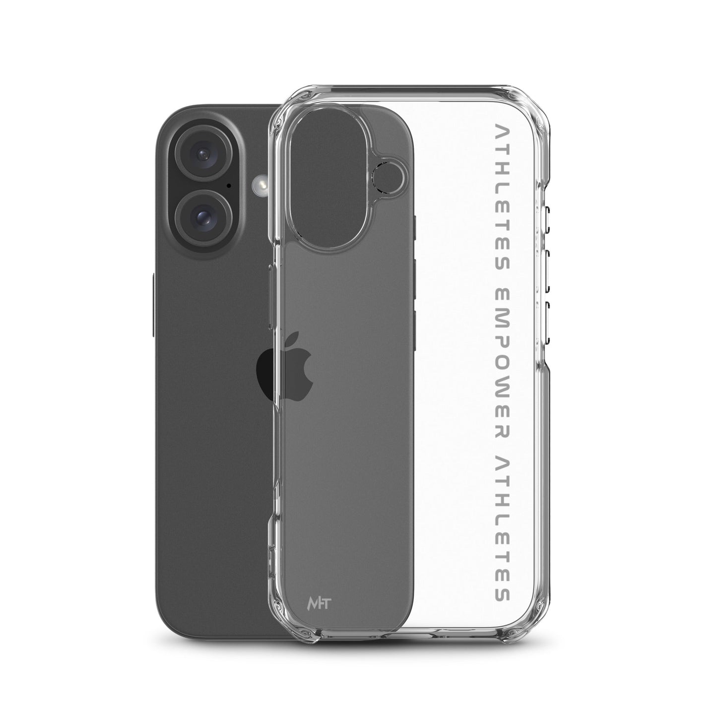 Athletes Empower Athletes - Clear Case for iPhone® by DarkByteGear