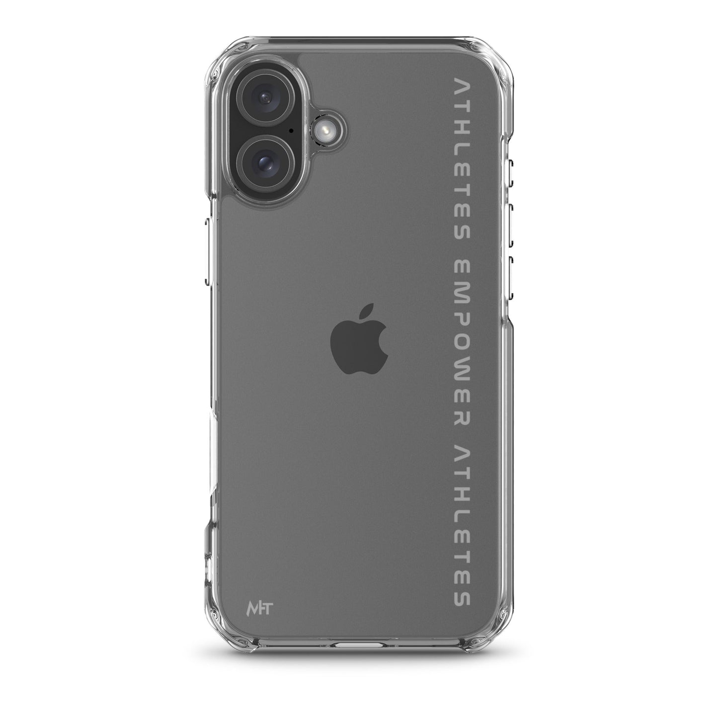 Athletes Empower Athletes - Clear Case for iPhone® by DarkByteGear