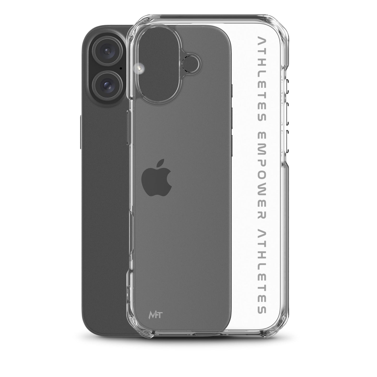 Athletes Empower Athletes - Clear Case for iPhone® by DarkByteGear