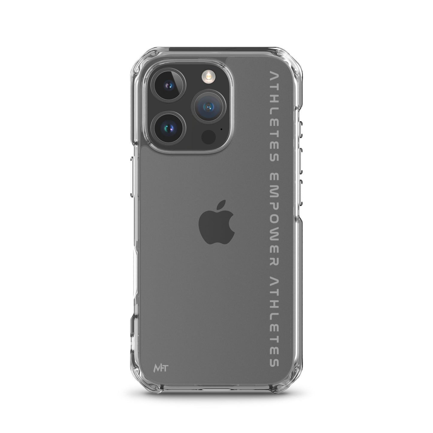Athletes Empower Athletes - Clear Case for iPhone® by DarkByteGear