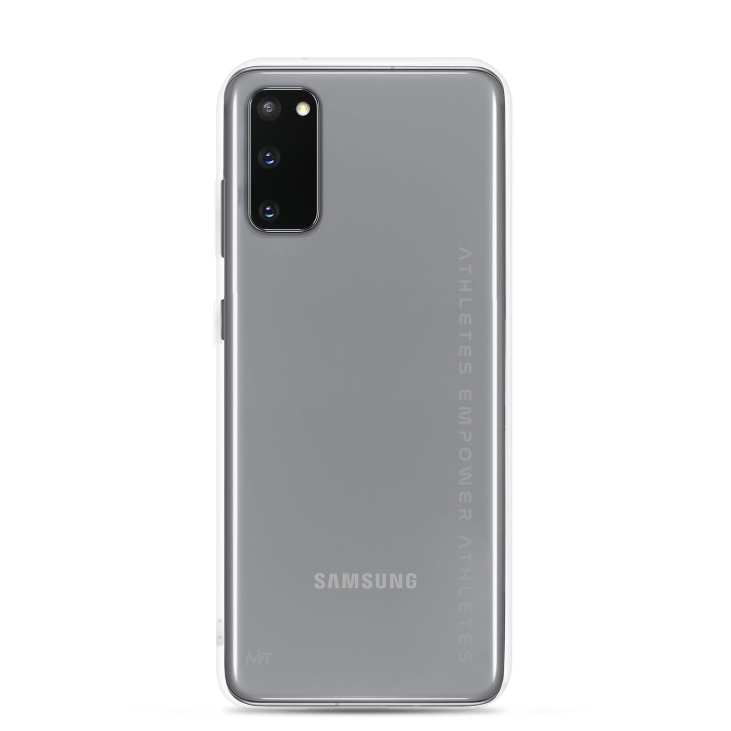 Athletes Empower Athletes - Clear Case for Samsung® by DarkByteGear