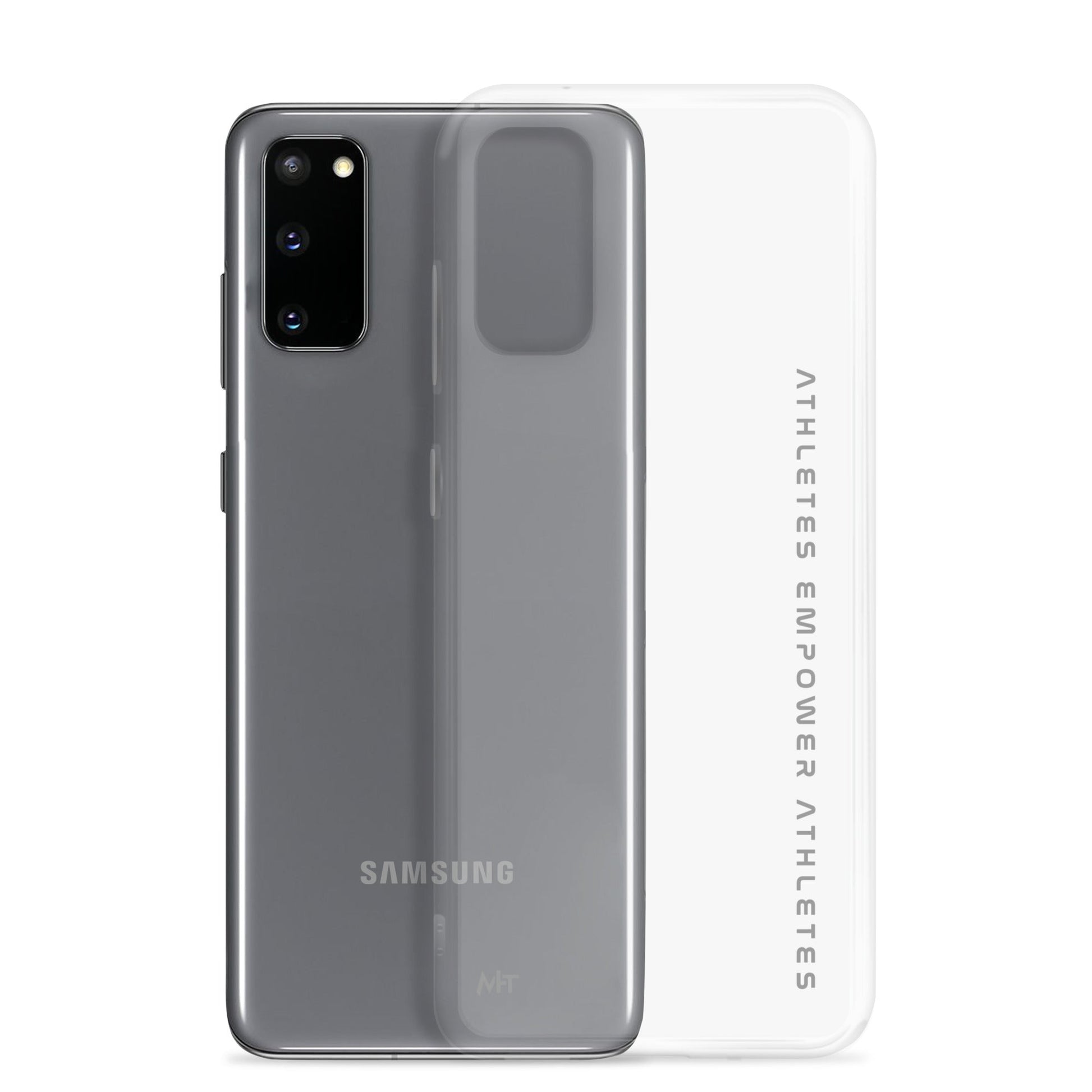 Athletes Empower Athletes - Clear Case for Samsung® by DarkByteGear