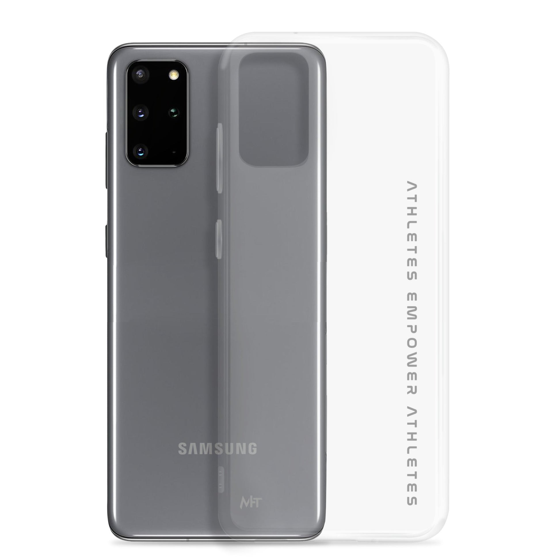 Athletes Empower Athletes - Clear Case for Samsung® by DarkByteGear
