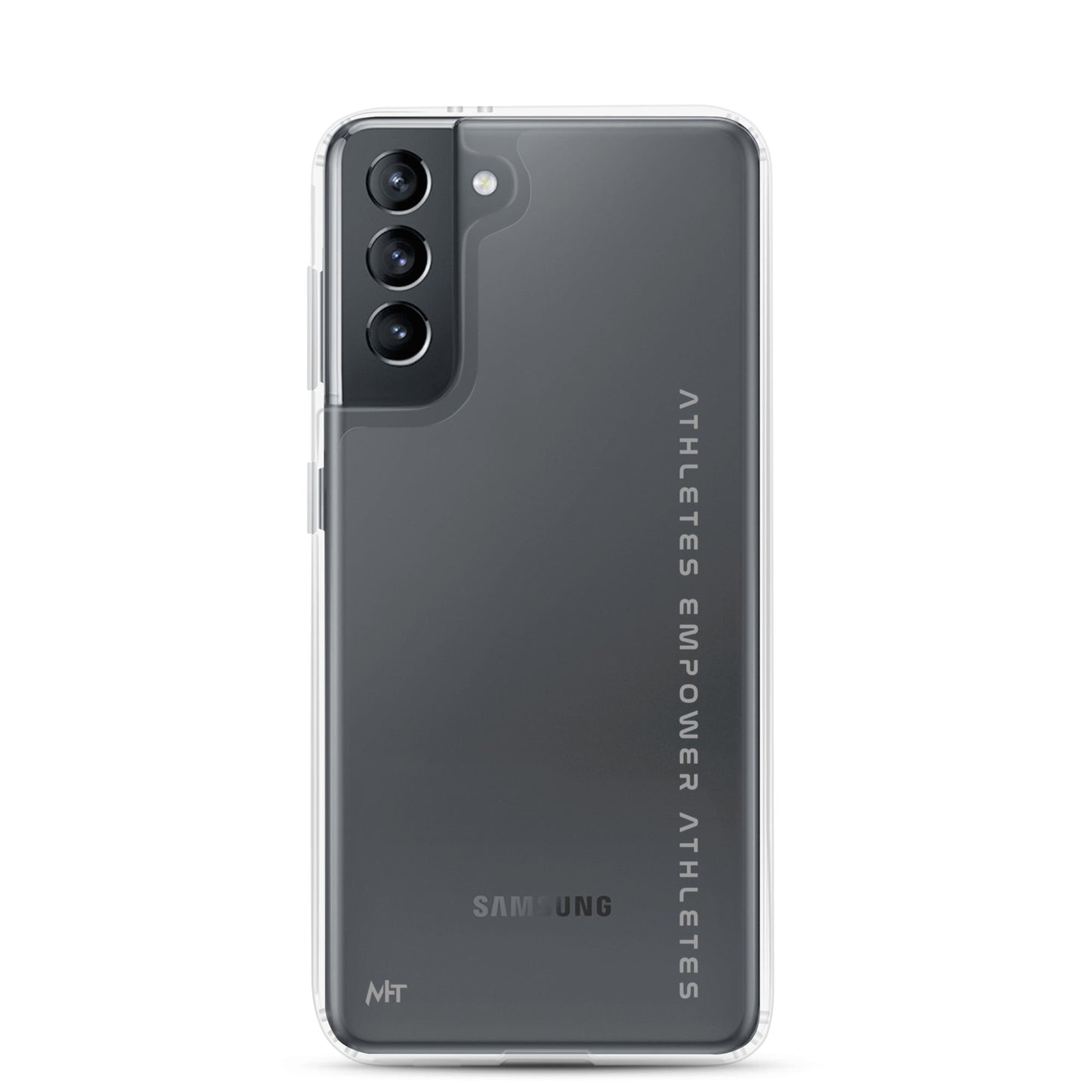 Athletes Empower Athletes - Clear Case for Samsung® by DarkByteGear