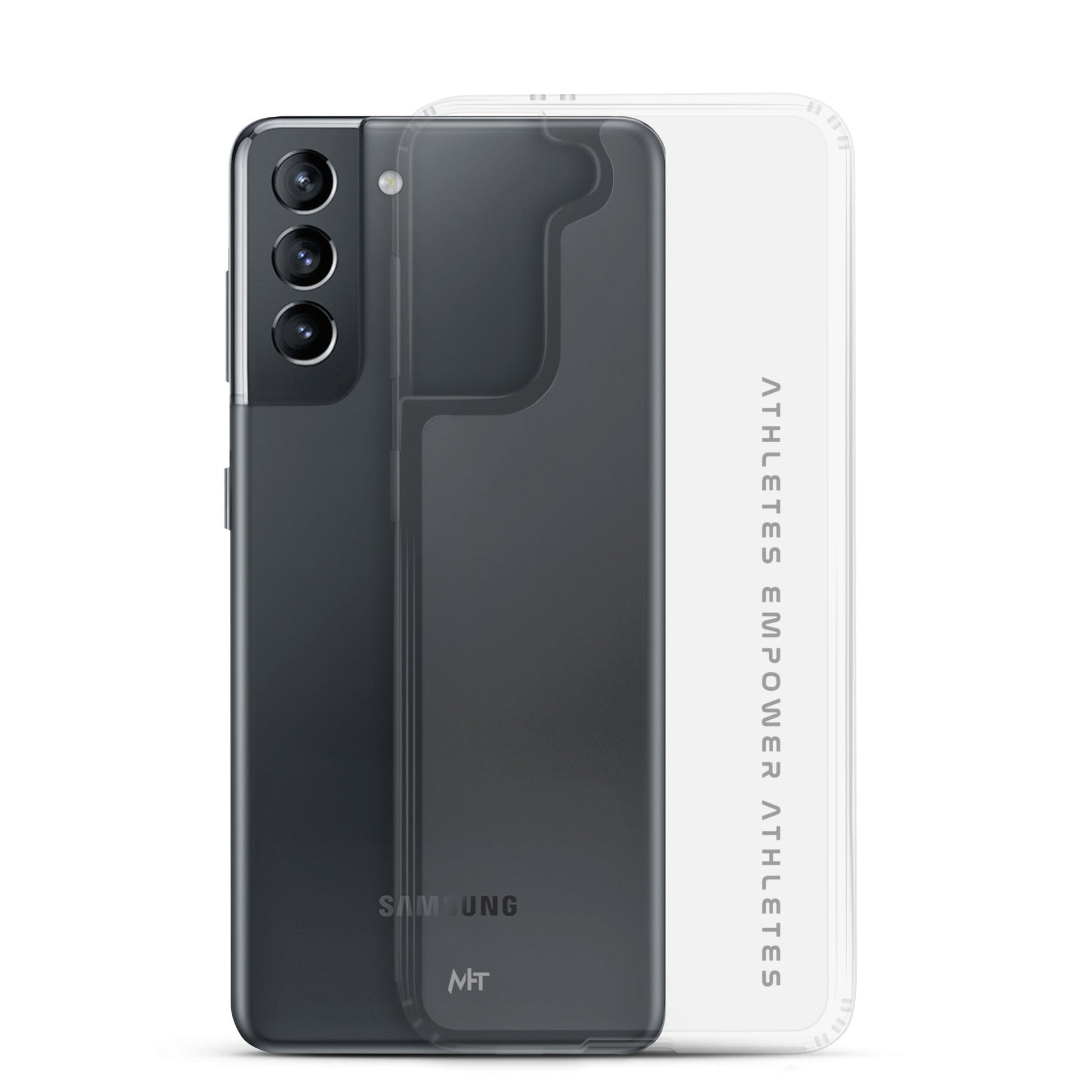 Athletes Empower Athletes - Clear Case for Samsung® by DarkByteGear