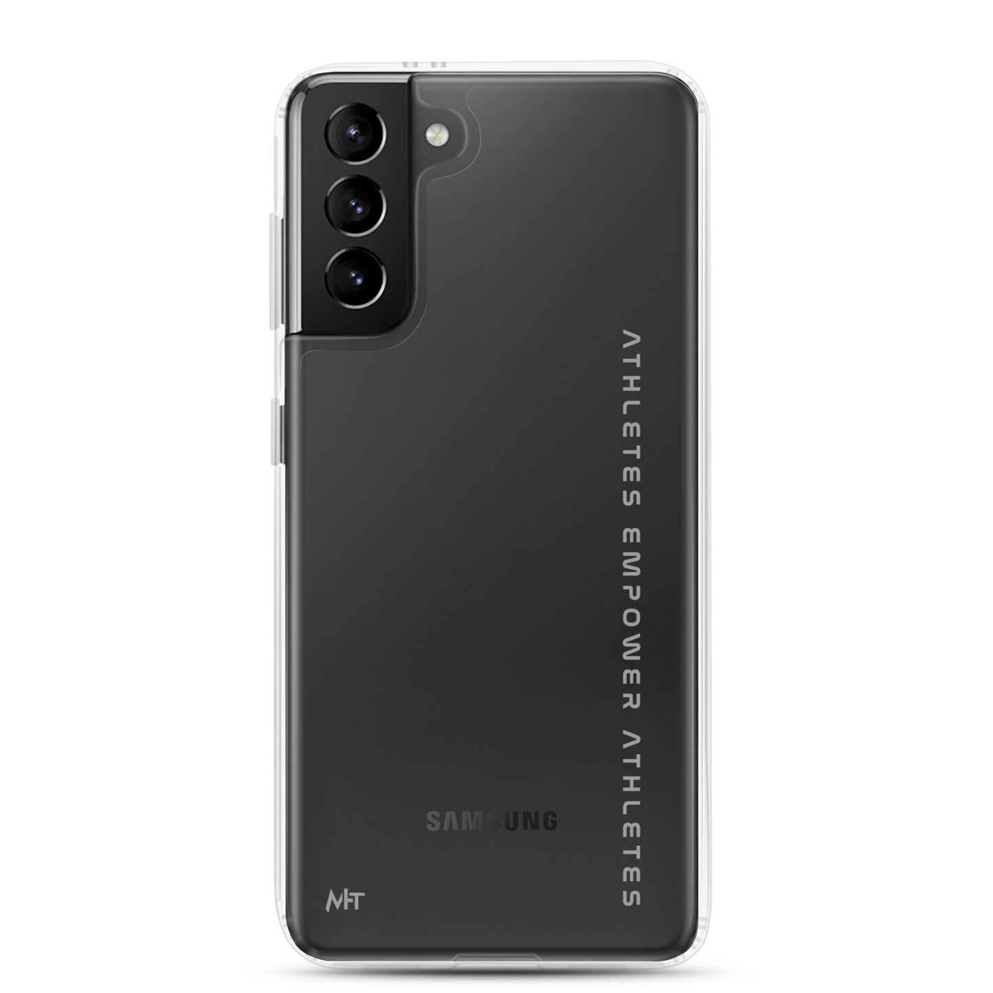 Athletes Empower Athletes - Clear Case for Samsung® by DarkByteGear