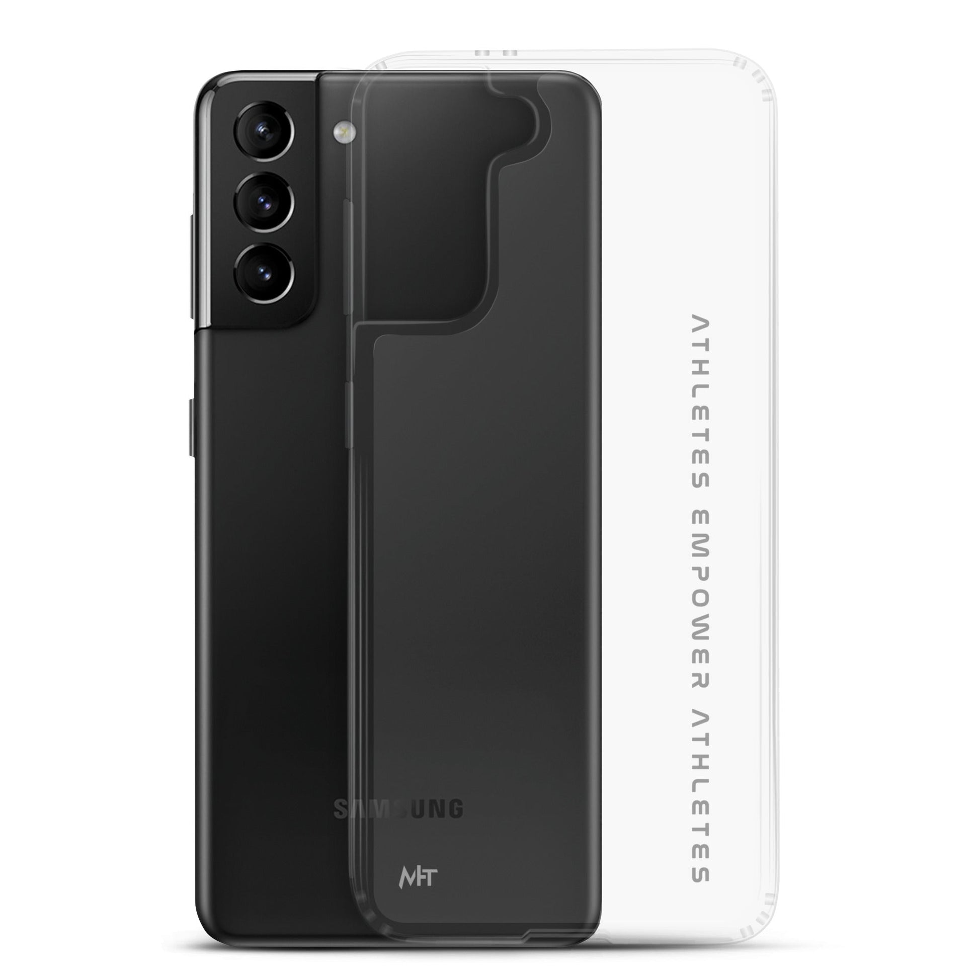 Athletes Empower Athletes - Clear Case for Samsung® by DarkByteGear