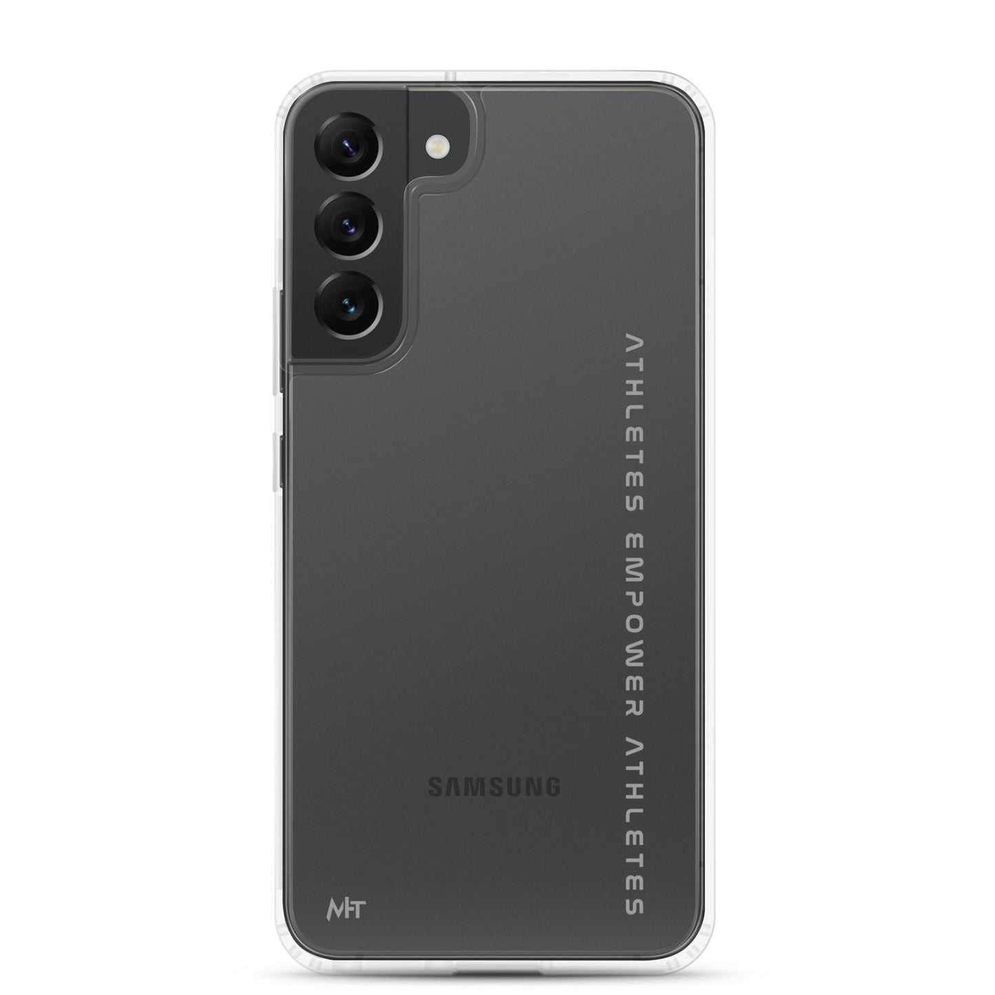 Athletes Empower Athletes - Clear Case for Samsung® by DarkByteGear