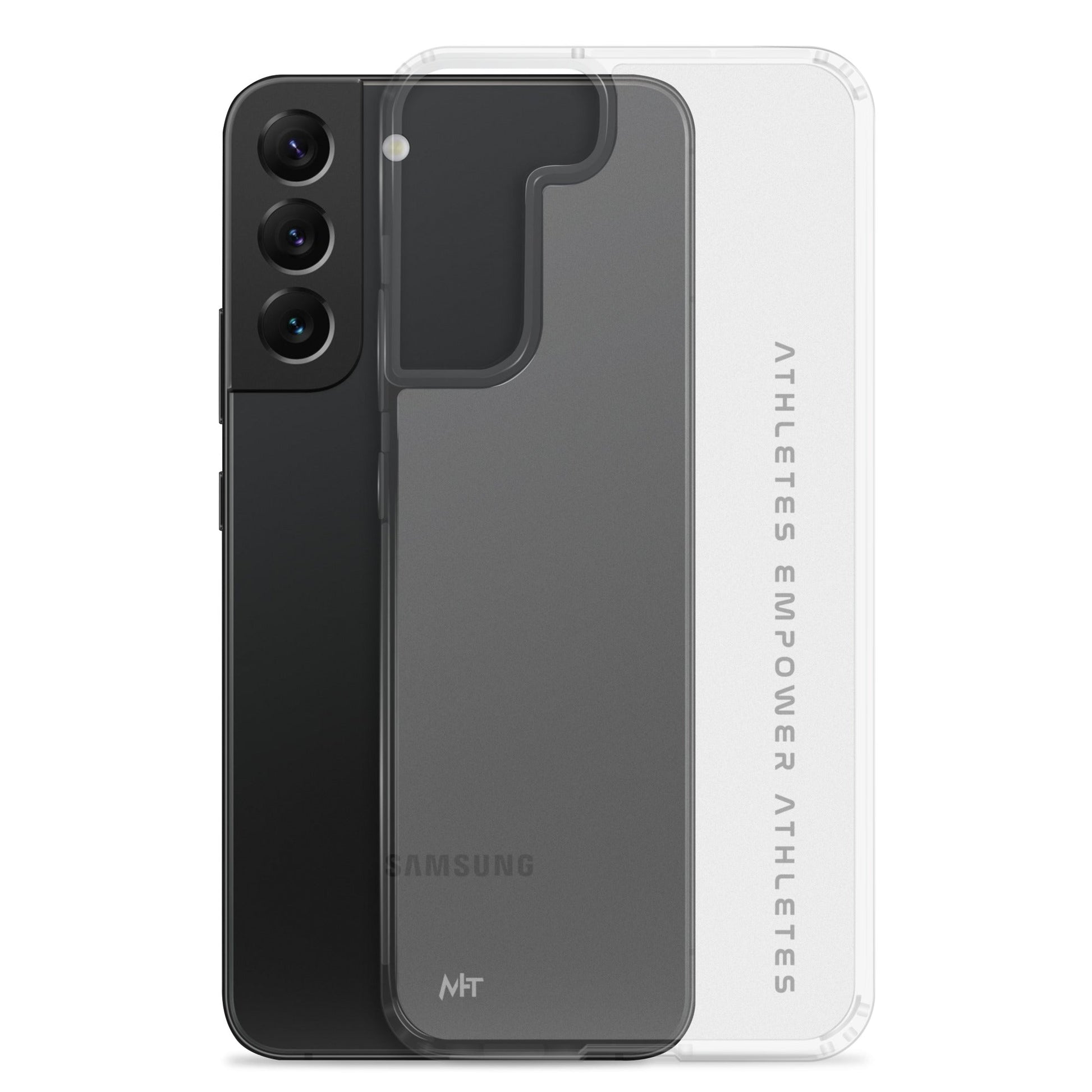 Athletes Empower Athletes - Clear Case for Samsung® by DarkByteGear