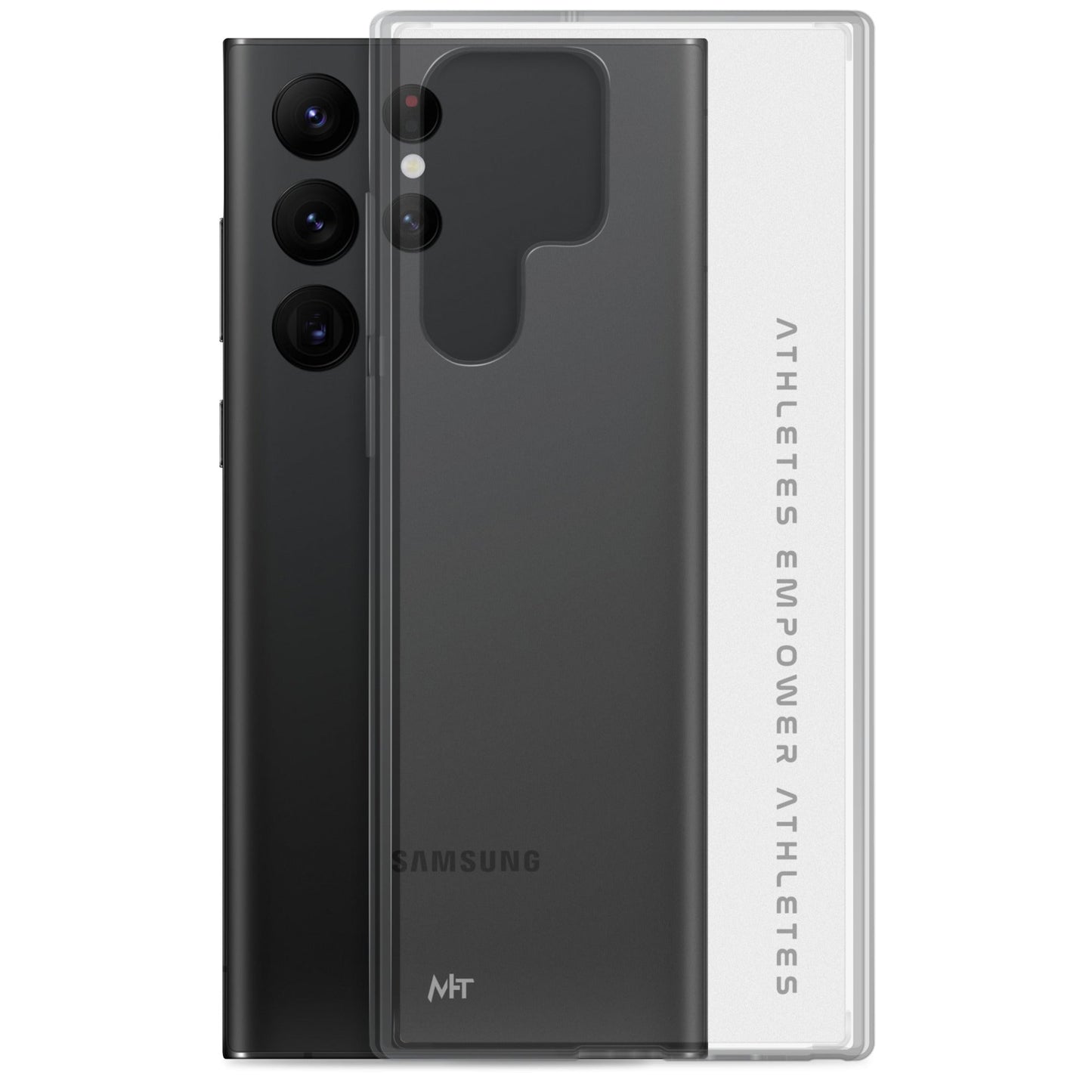 Athletes Empower Athletes - Clear Case for Samsung® by DarkByteGear