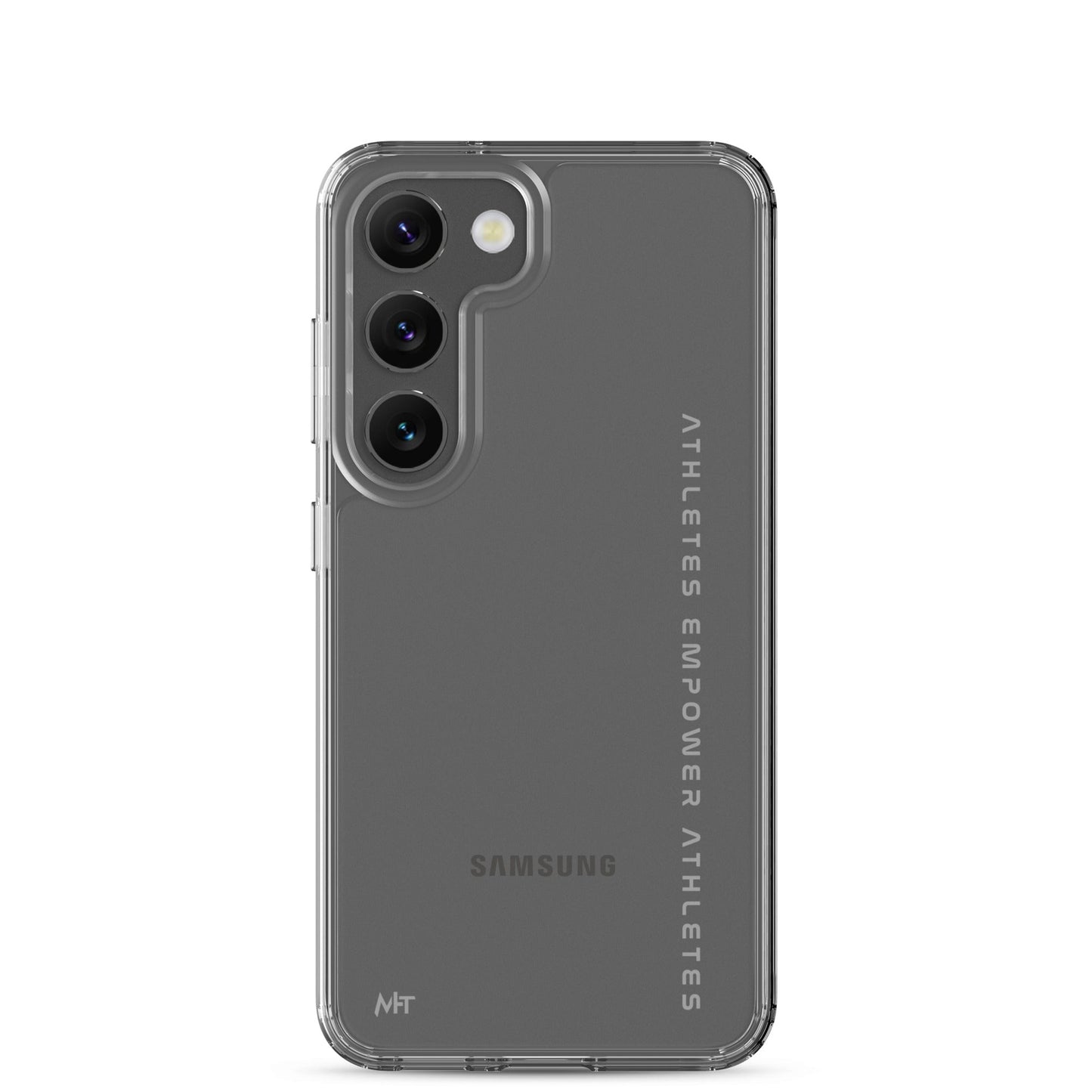 Athletes Empower Athletes - Clear Case for Samsung® by DarkByteGear