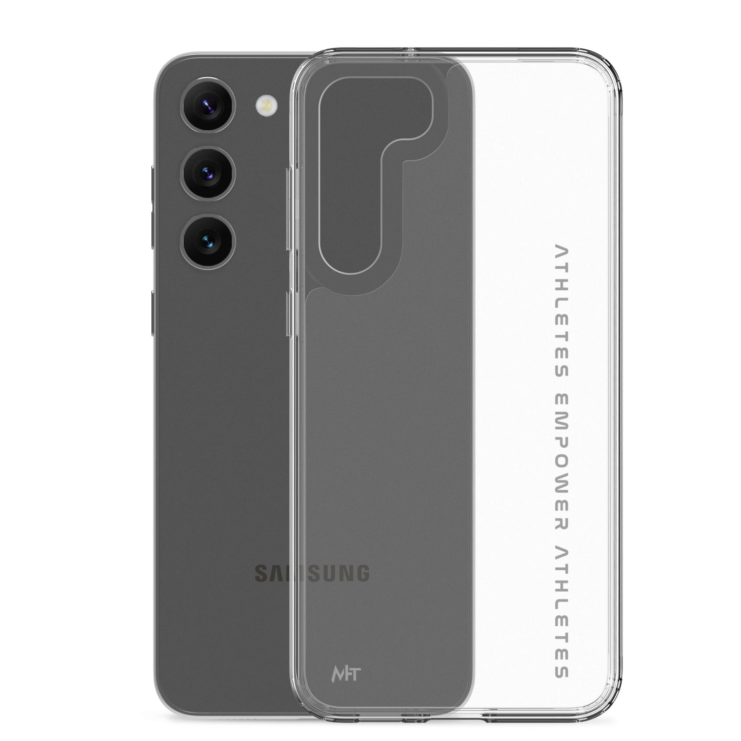 Athletes Empower Athletes - Clear Case for Samsung® by DarkByteGear