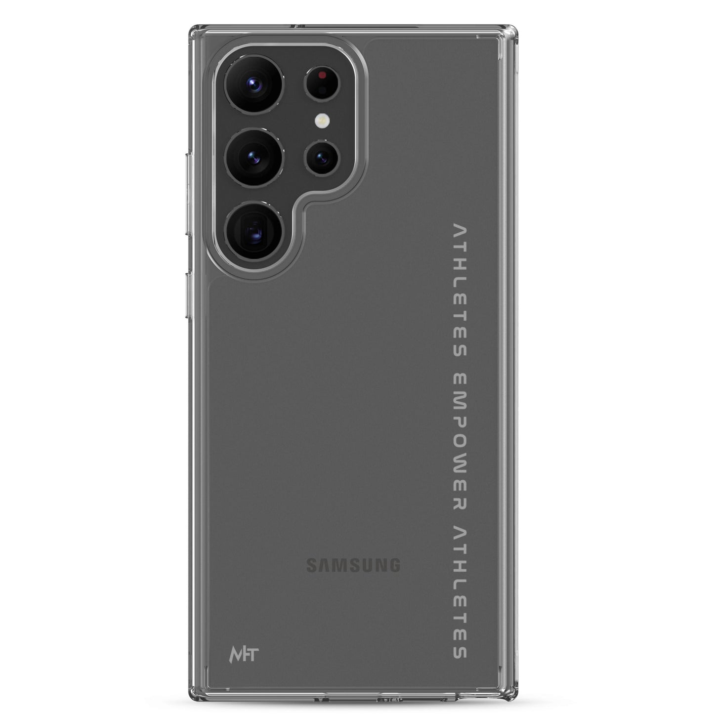 Athletes Empower Athletes - Clear Case for Samsung® by DarkByteGear