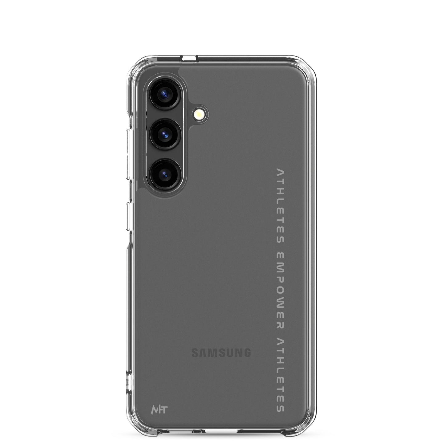 Athletes Empower Athletes - Clear Case for Samsung® by DarkByteGear