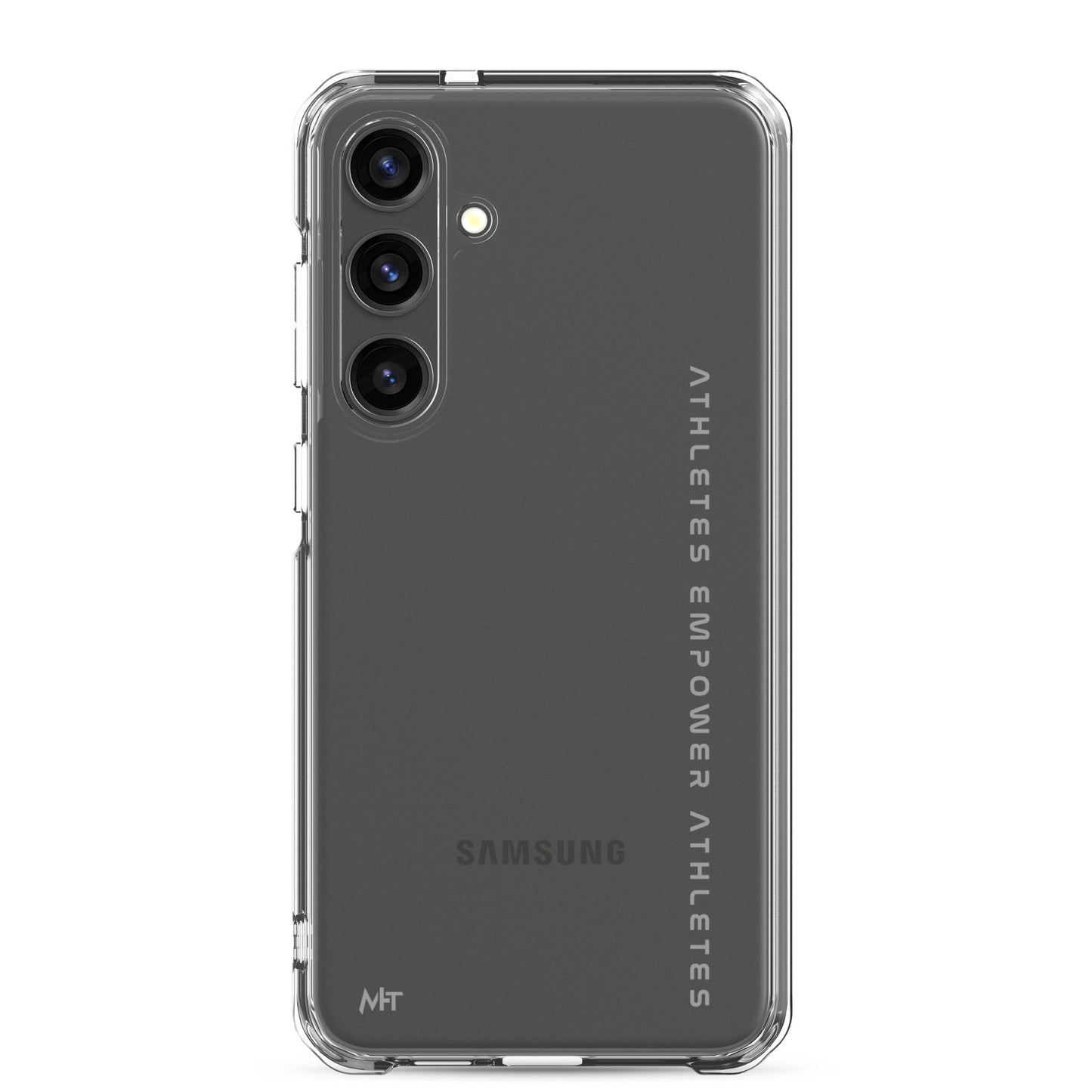 Athletes Empower Athletes - Clear Case for Samsung® by DarkByteGear