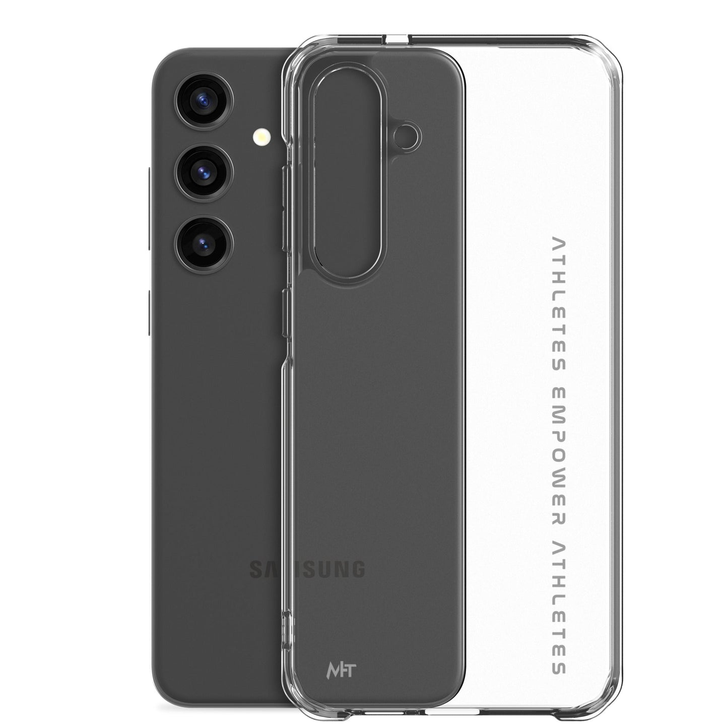 Athletes Empower Athletes - Clear Case for Samsung® by DarkByteGear