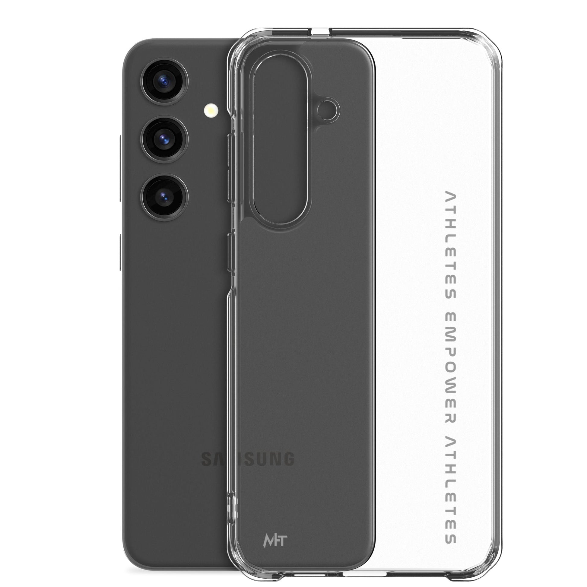 Athletes Empower Athletes - Clear Case for Samsung® by DarkByteGear