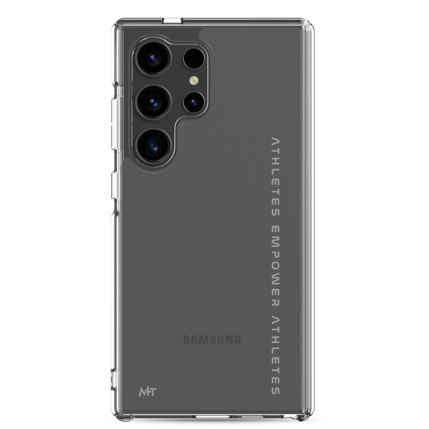 Athletes Empower Athletes - Clear Case for Samsung® by DarkByteGear