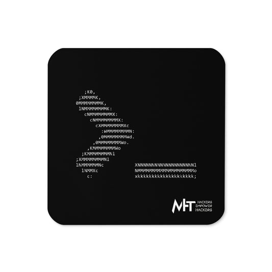 CLI - Cork-back coaster by DarkByteGear