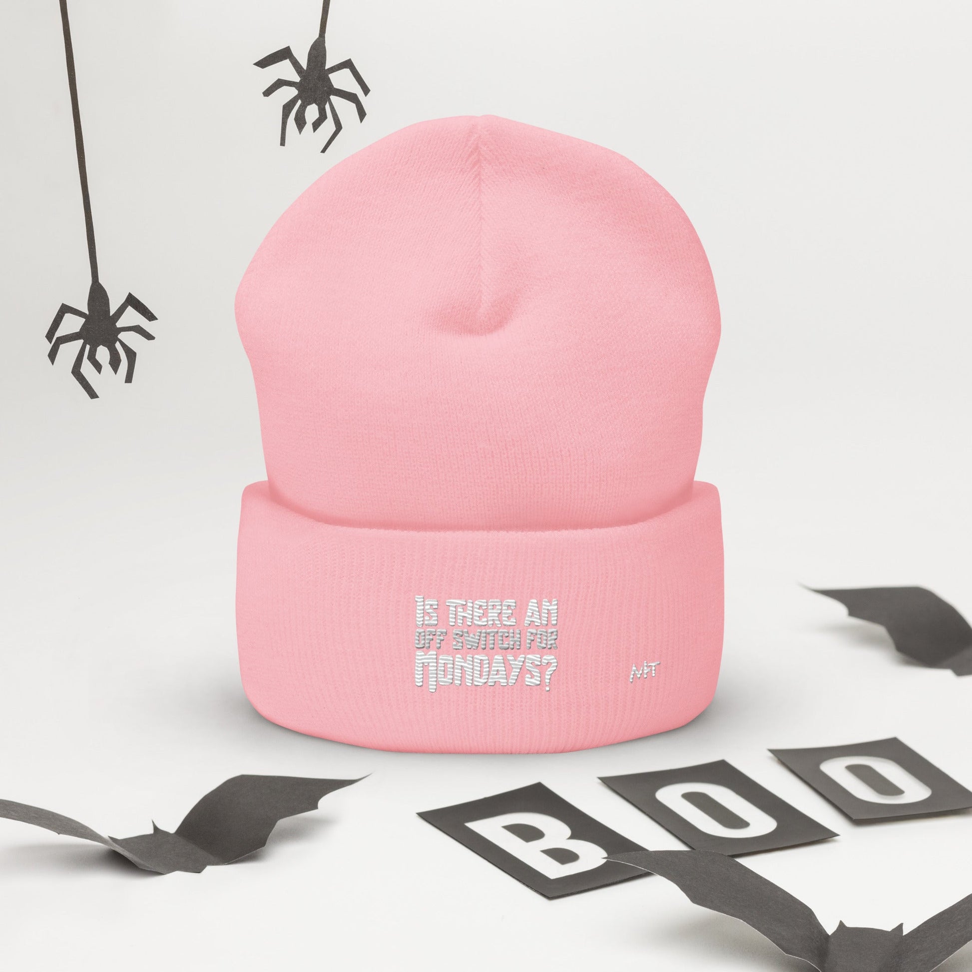 Is there an OFF switch for Mondays? - Cuffed Beanie by DarkByteGear