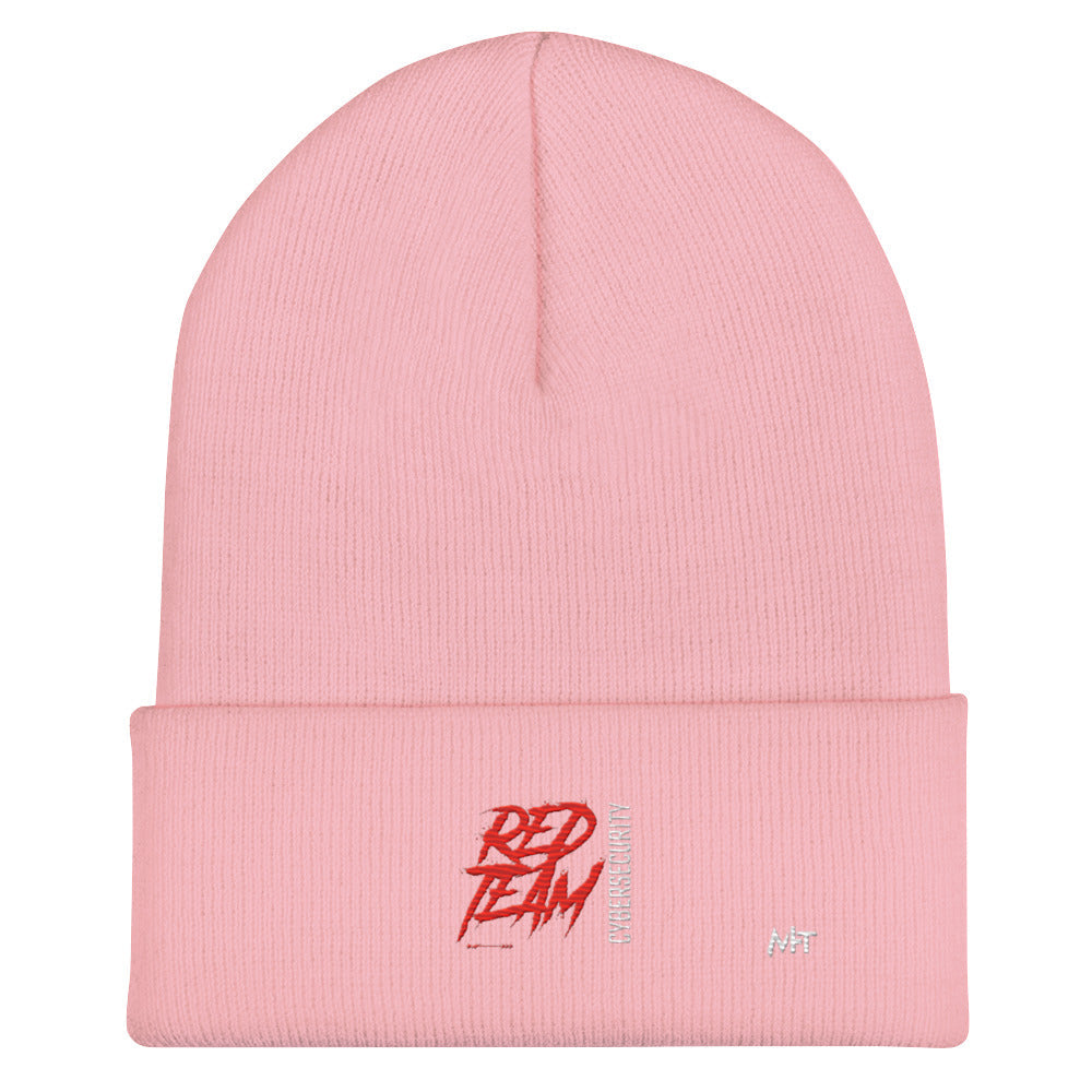 Cyber Security Red Team V6 - Cuffed Beanie by DarkByteGear