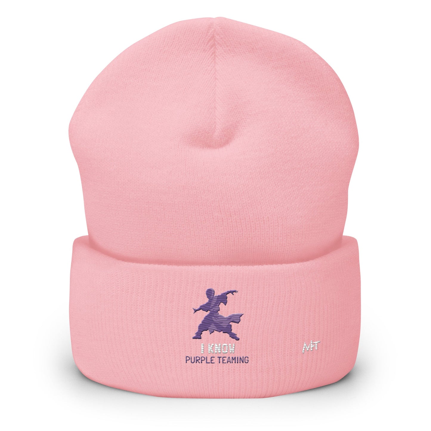 I Know Purple Teaming - Cuffed Beanie by DarkByteGear