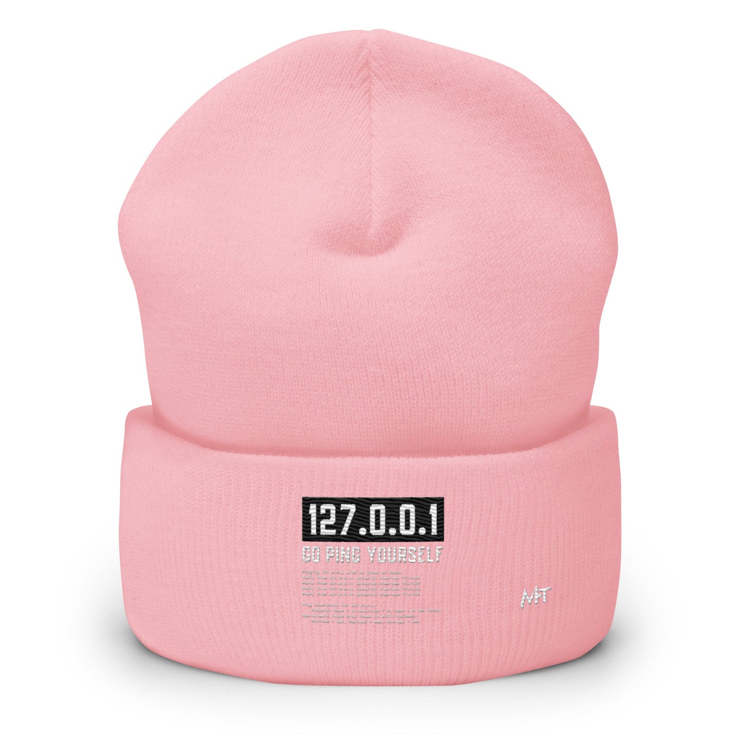 Go ping yourself - Cuffed Beanie by DarkByteGear