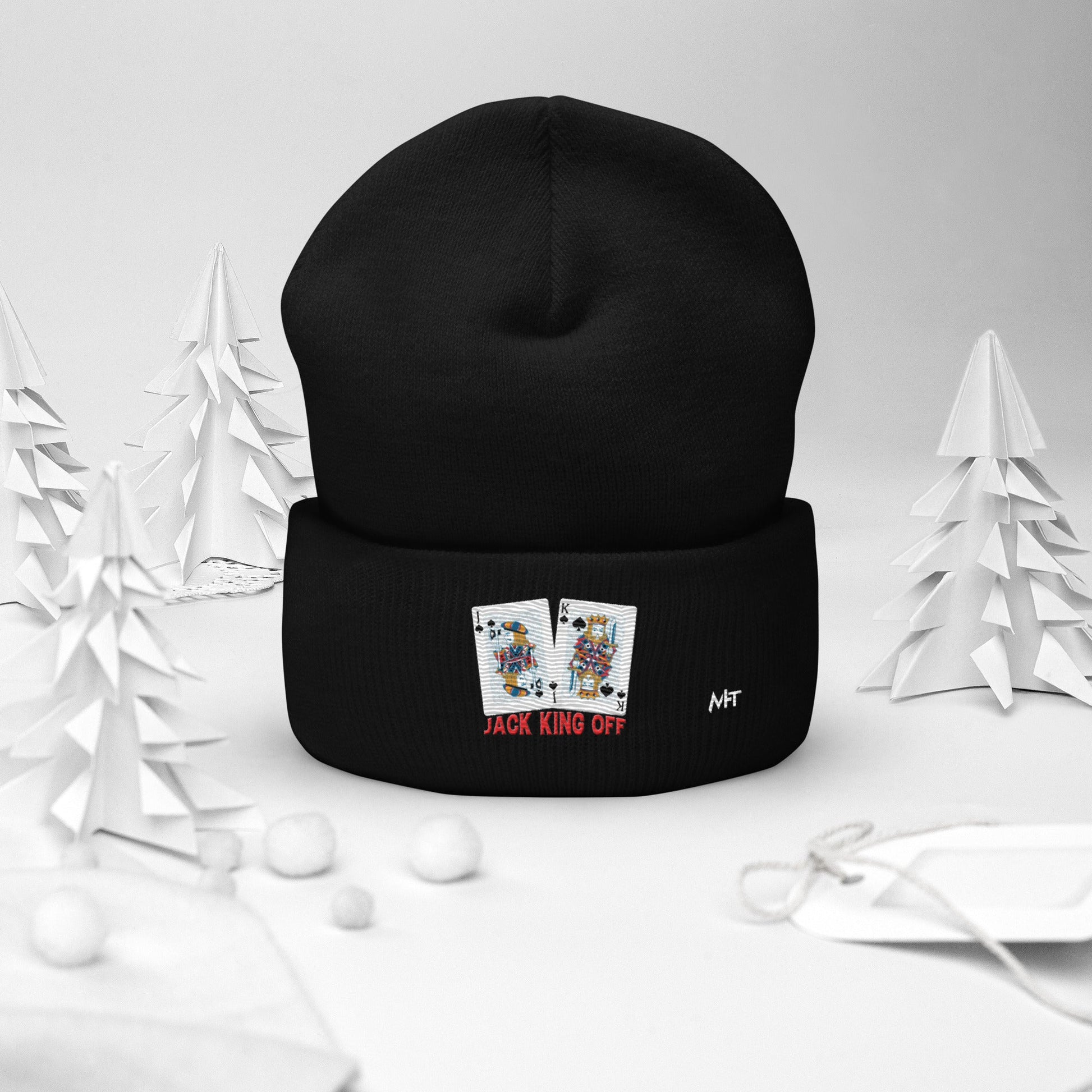 Jack King Off - Cuffed Beanie by DarkByteGear