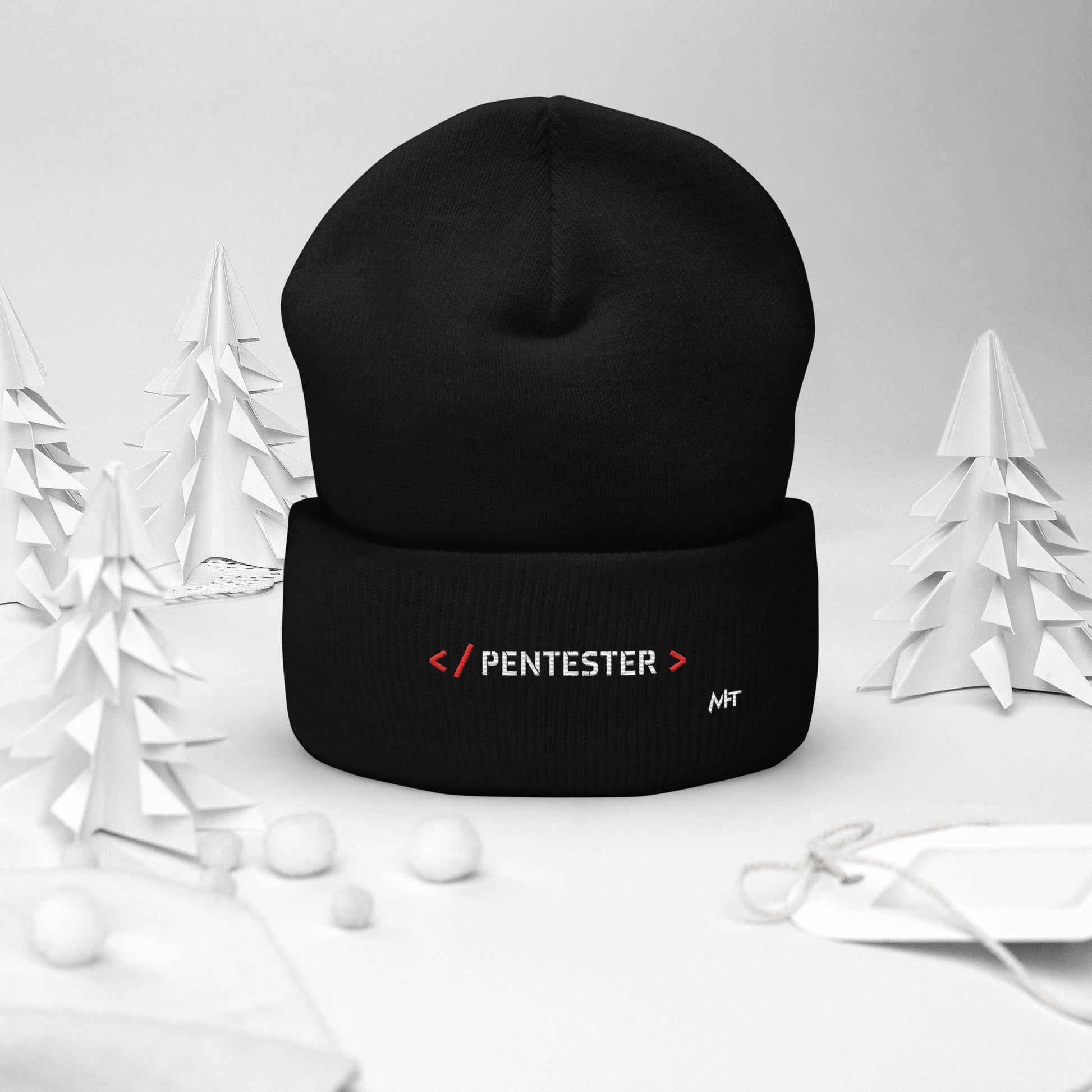 Pentester - Cuffed Beanie by DarkByteGear