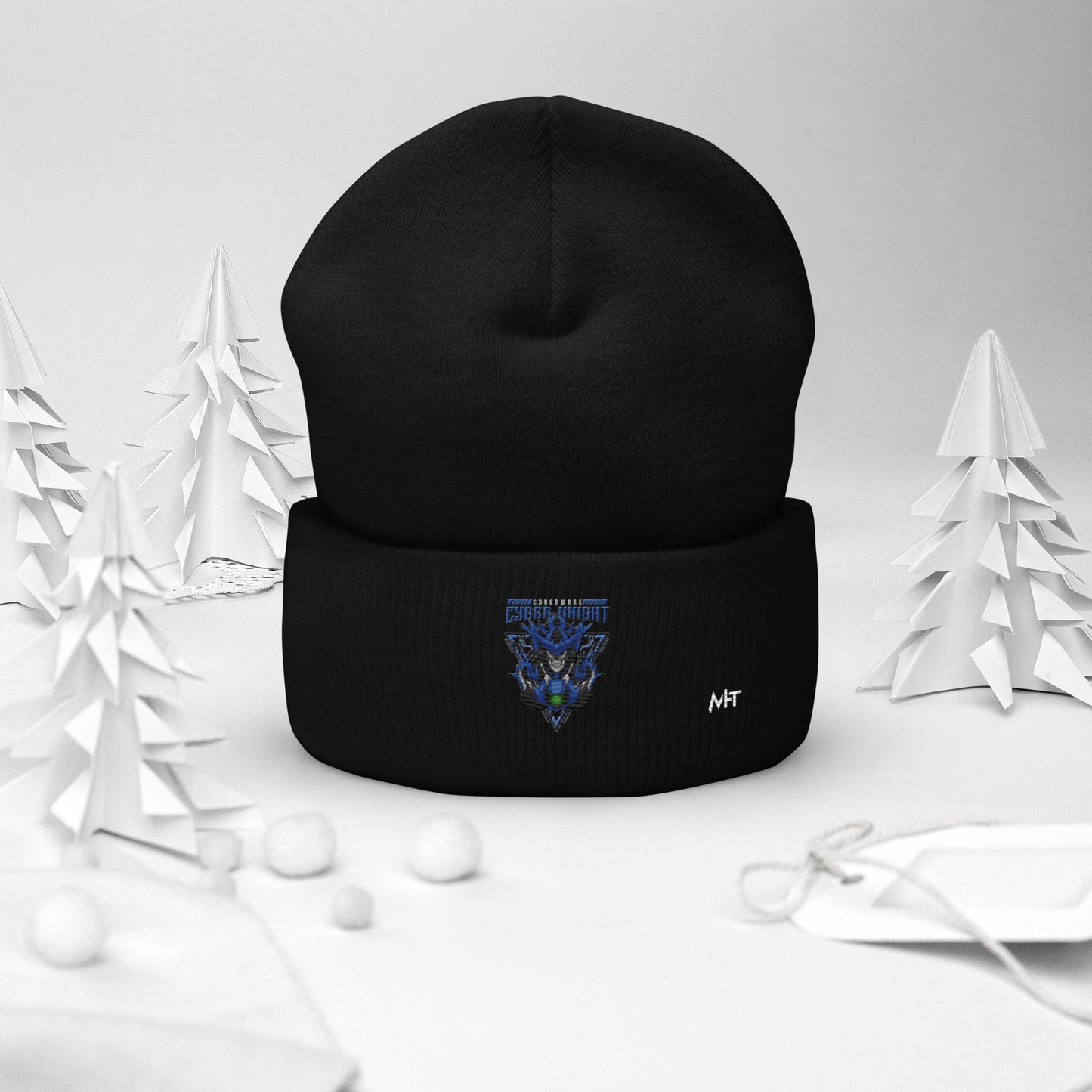 CyberWare Cyber knight - Cuffed Beanie by DarkByteGear