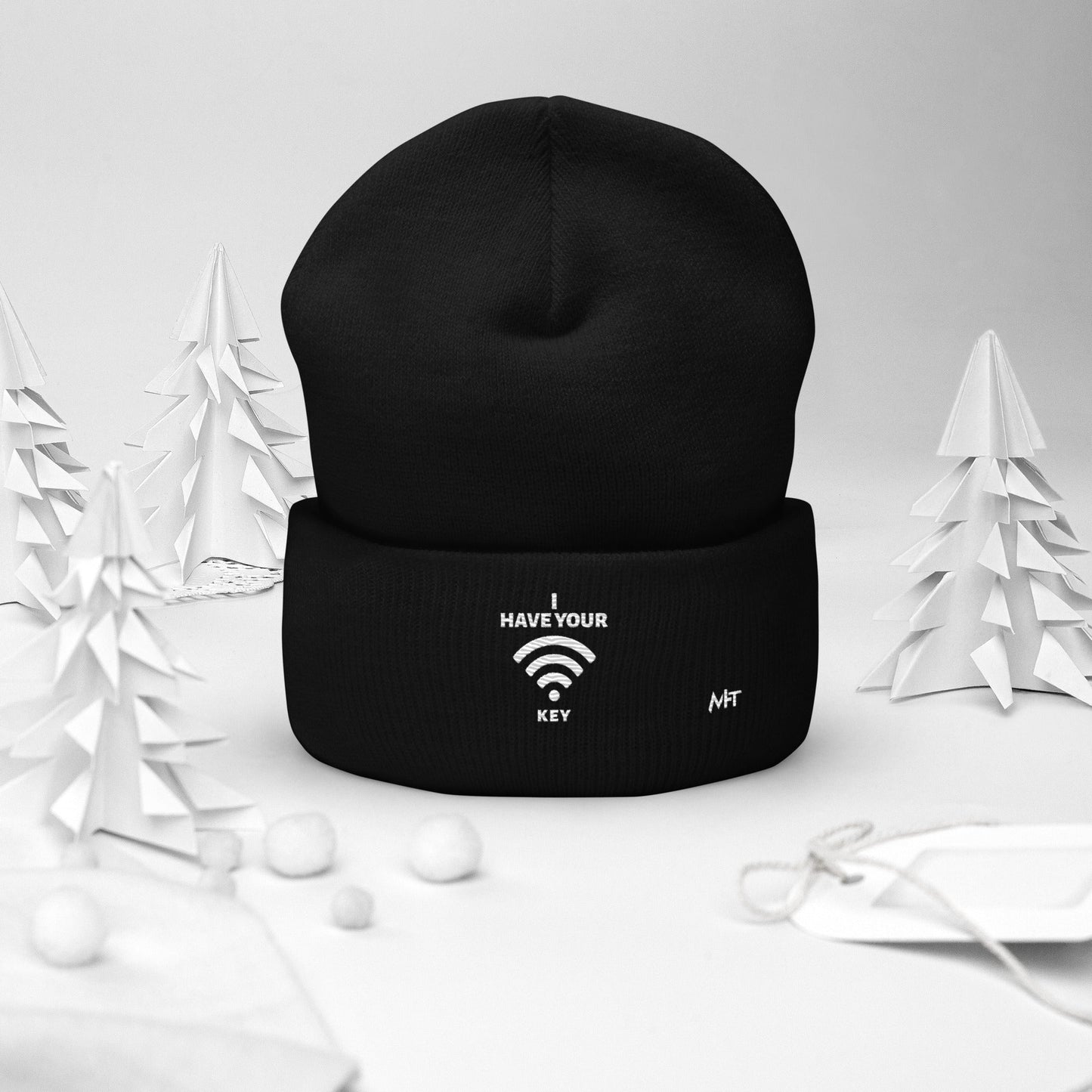 I have your Wi-Fi password - Cuffed Beanie by DarkByteGear