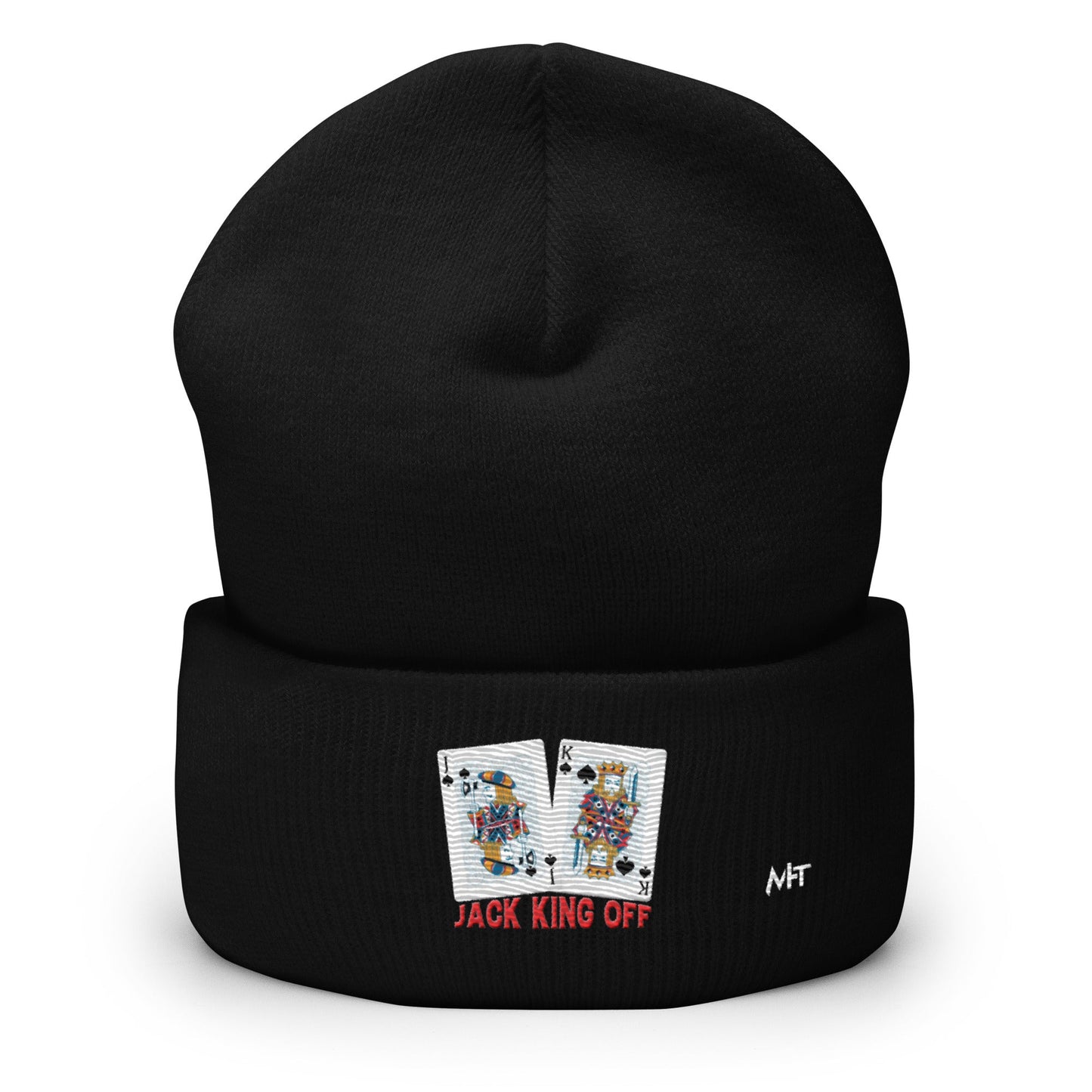 Jack King Off - Cuffed Beanie by DarkByteGear