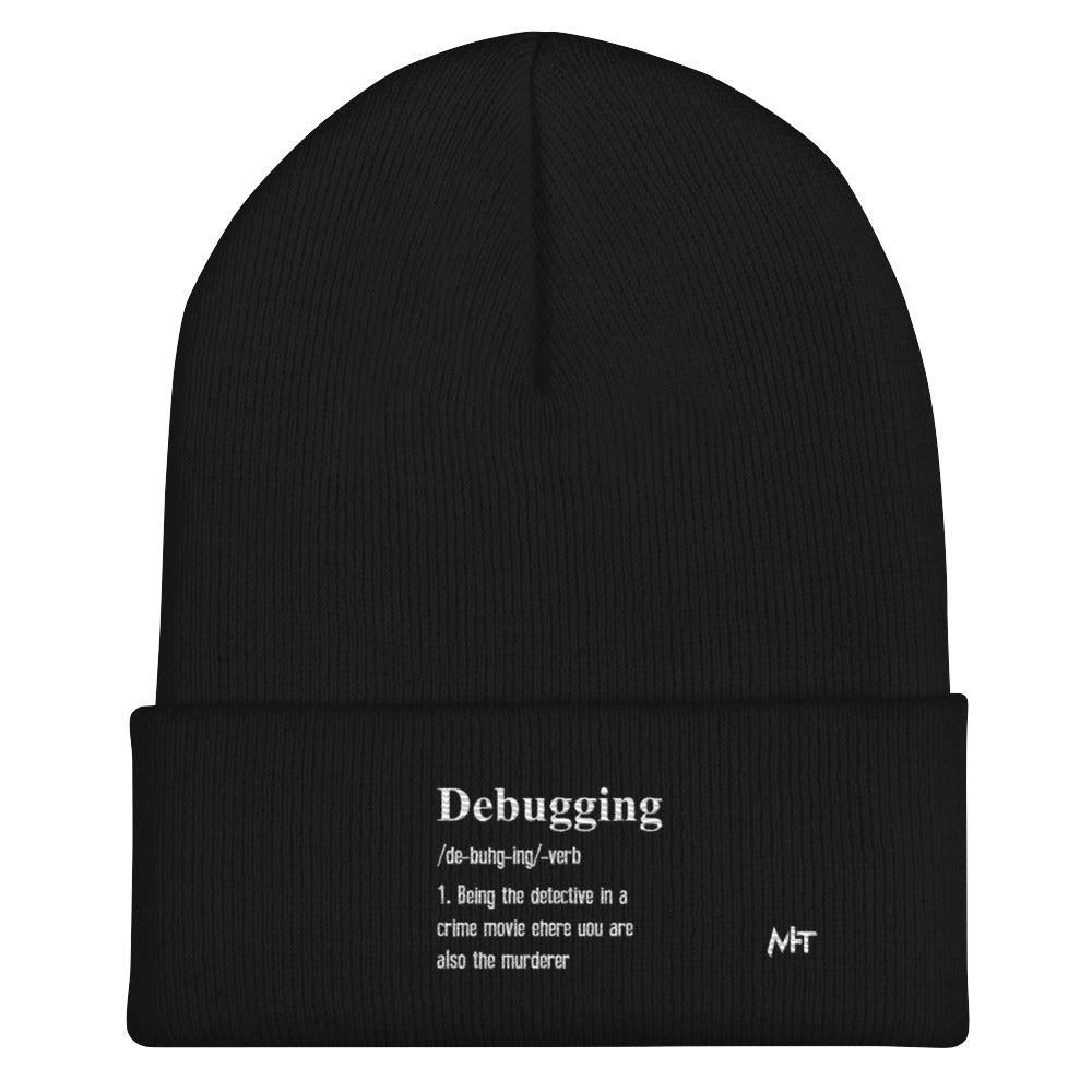 Debugging Definition V1 - Cuffed Beanie by DarkByteGear