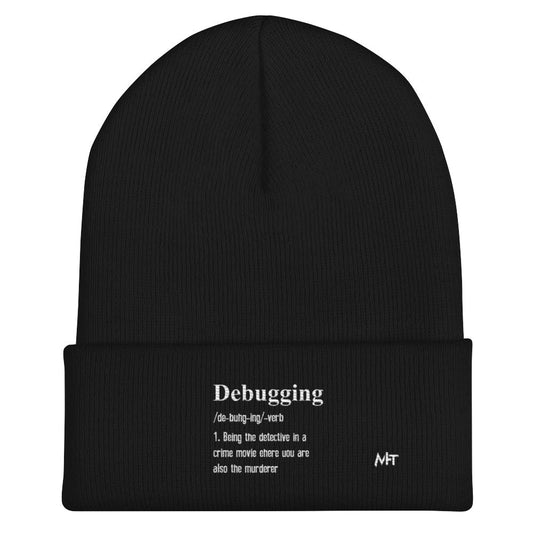 Debugging Definition V1 - Cuffed Beanie by DarkByteGear